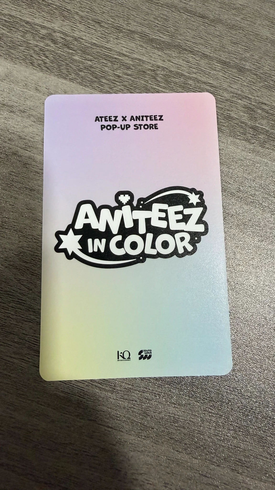 ATEEZ Yeosang ATEEZ - Yeosang - ANITEEZ IN COLOR Other online purchase benefit version 1 listing photo 2