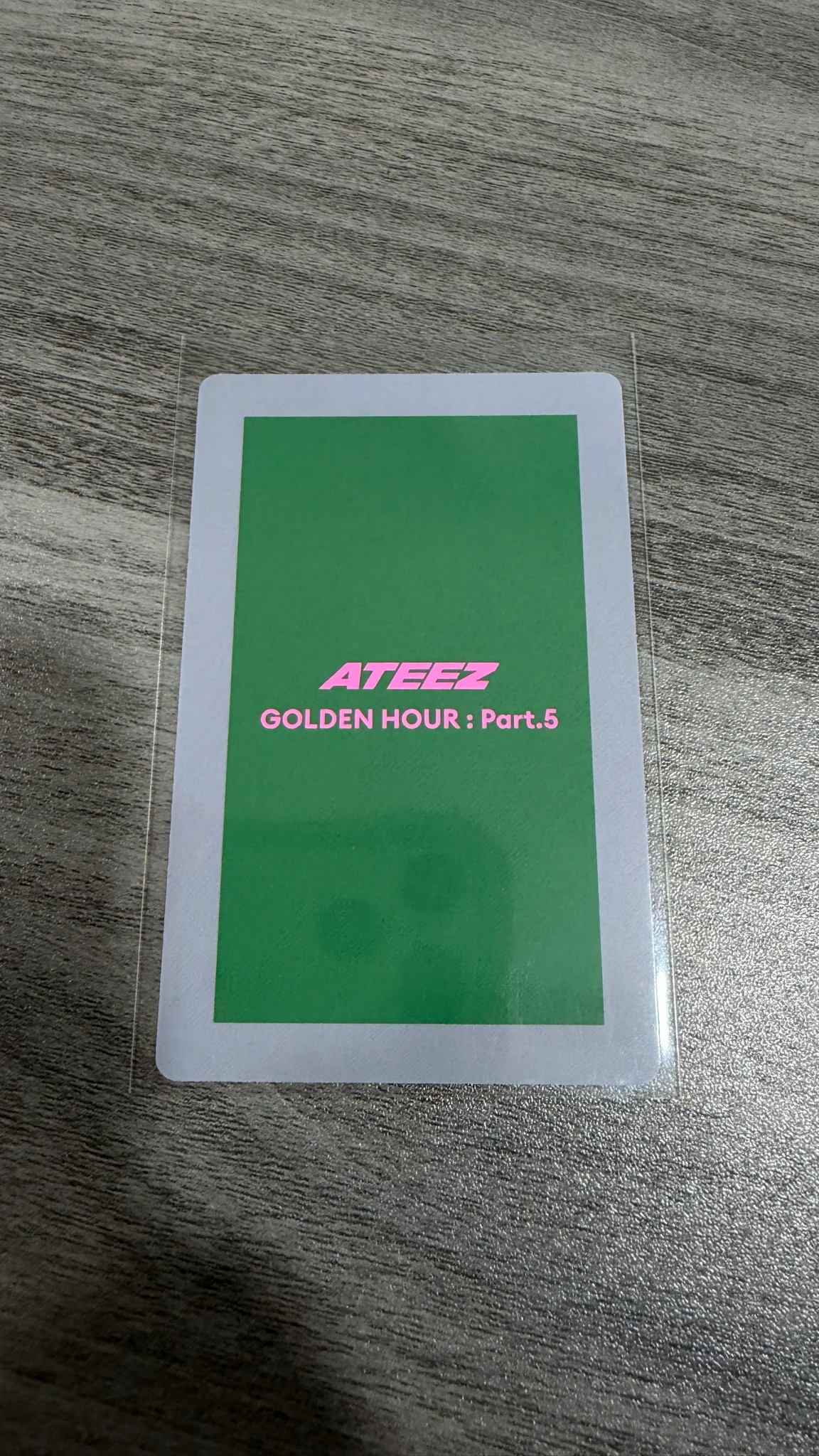 ATEEZ Mingi ATEEZ - Mingi - GOLDEN HOUR : Part.5 Album album photocard listing photo 2