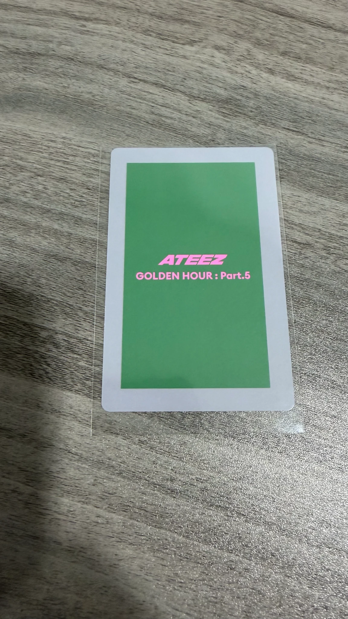 ATEEZ Jongho ATEEZ - Jongho - GOLDEN HOUR : Part.5 Album album photocard diary version listing photo 2