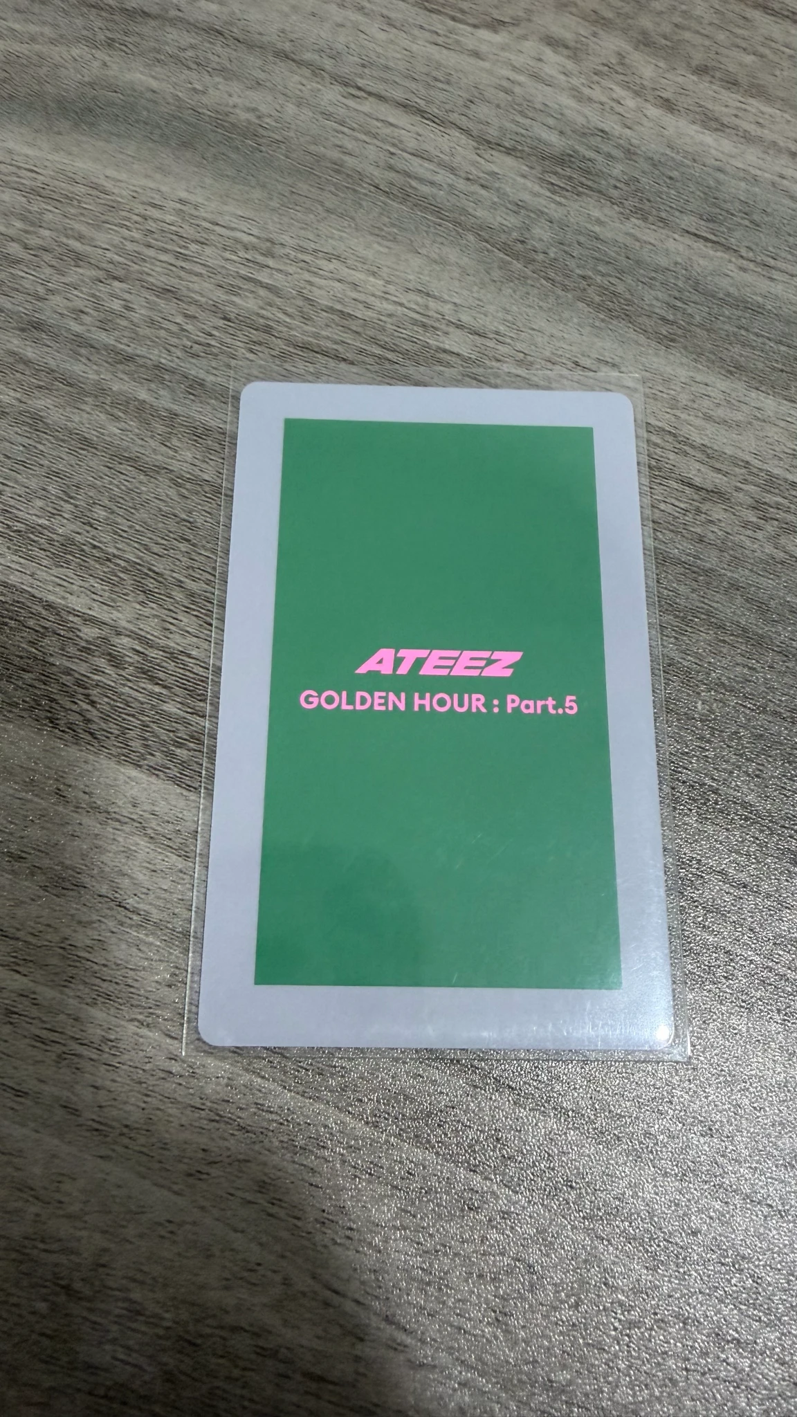 ATEEZ Yunho ATEEZ - Yunho - GOLDEN HOUR : Part.5 Album album photocard diary version version 2 listing photo 2