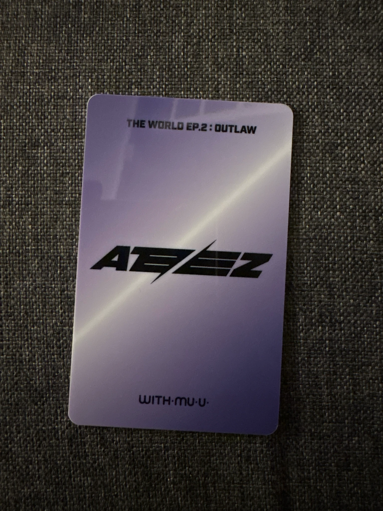 ATEEZ Yeosang ATEEZ - Yeosang - THE WORLD EP.2 : OUTLAW Album withmuu listing photo 2
