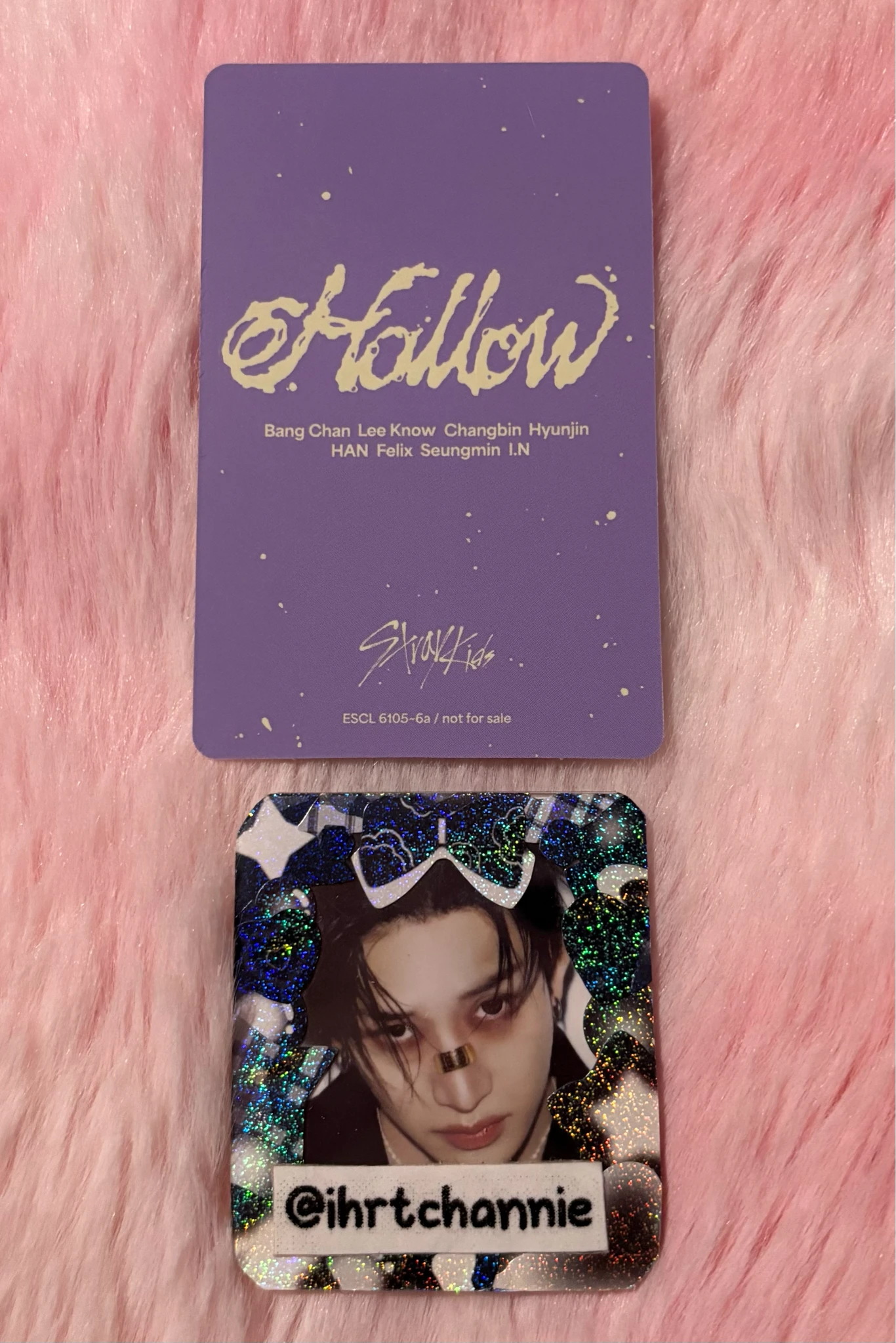 Stray Kids Bang Chan Stray Kids - Bang Chan - Hollow Album B version album photocard limited edition version 1 listing photo 2