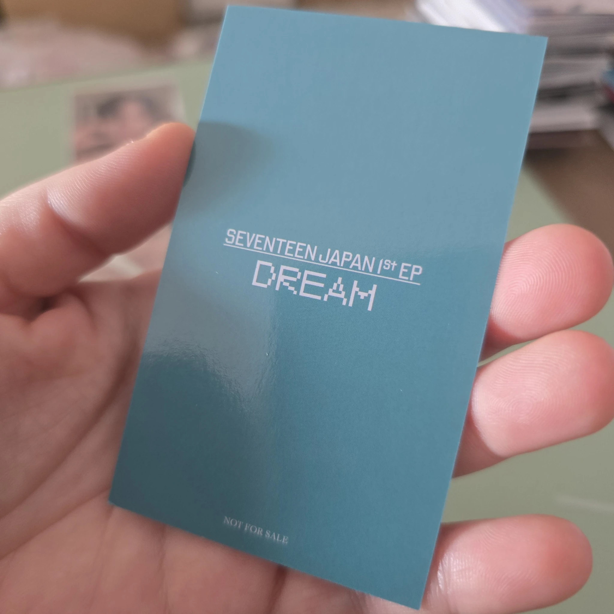SEVENTEEN Joshua SEVENTEEN - Joshua - Dream Album hmv pob (pre-order benefit) listing photo 2