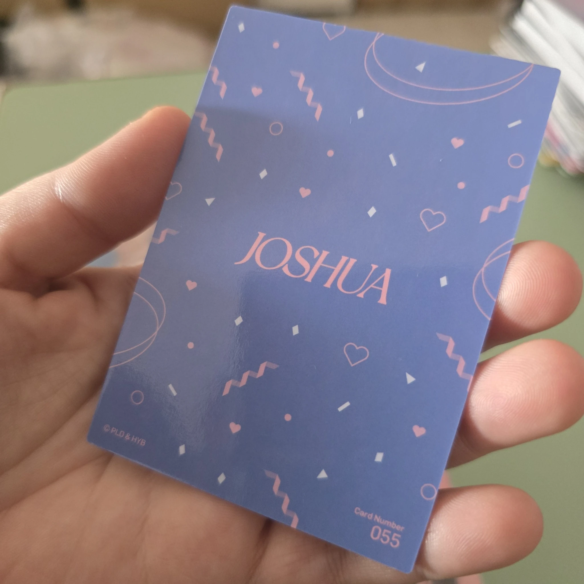 SEVENTEEN Joshua SEVENTEEN - Joshua - 2023 JAPAN FANMEETING [LOVE] Event trading card listing photo 2