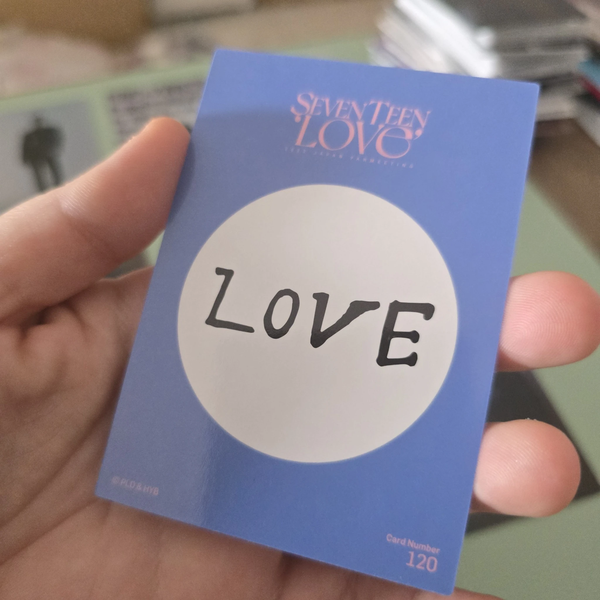 SEVENTEEN Joshua SEVENTEEN - Joshua - 2023 JAPAN FANMEETING [LOVE] Event trading card listing photo 2