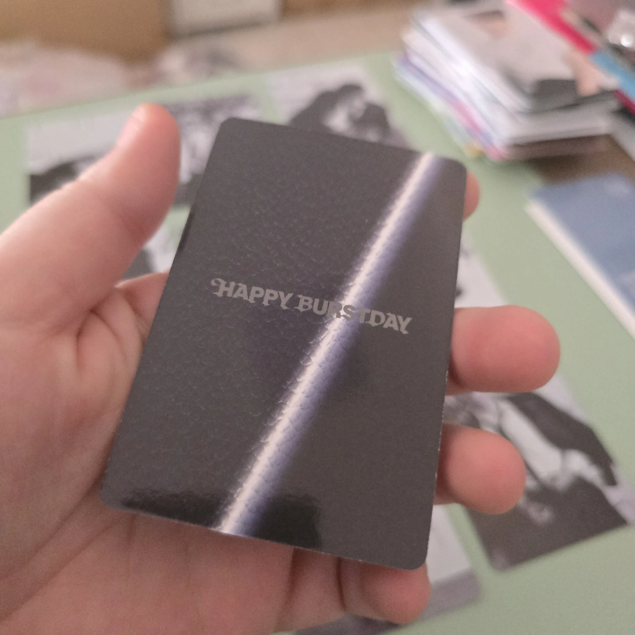 SEVENTEEN Wonwoo SEVENTEEN - Wonwoo - HAPPY BURSTDAY Album carat version photocard set listing photo 2