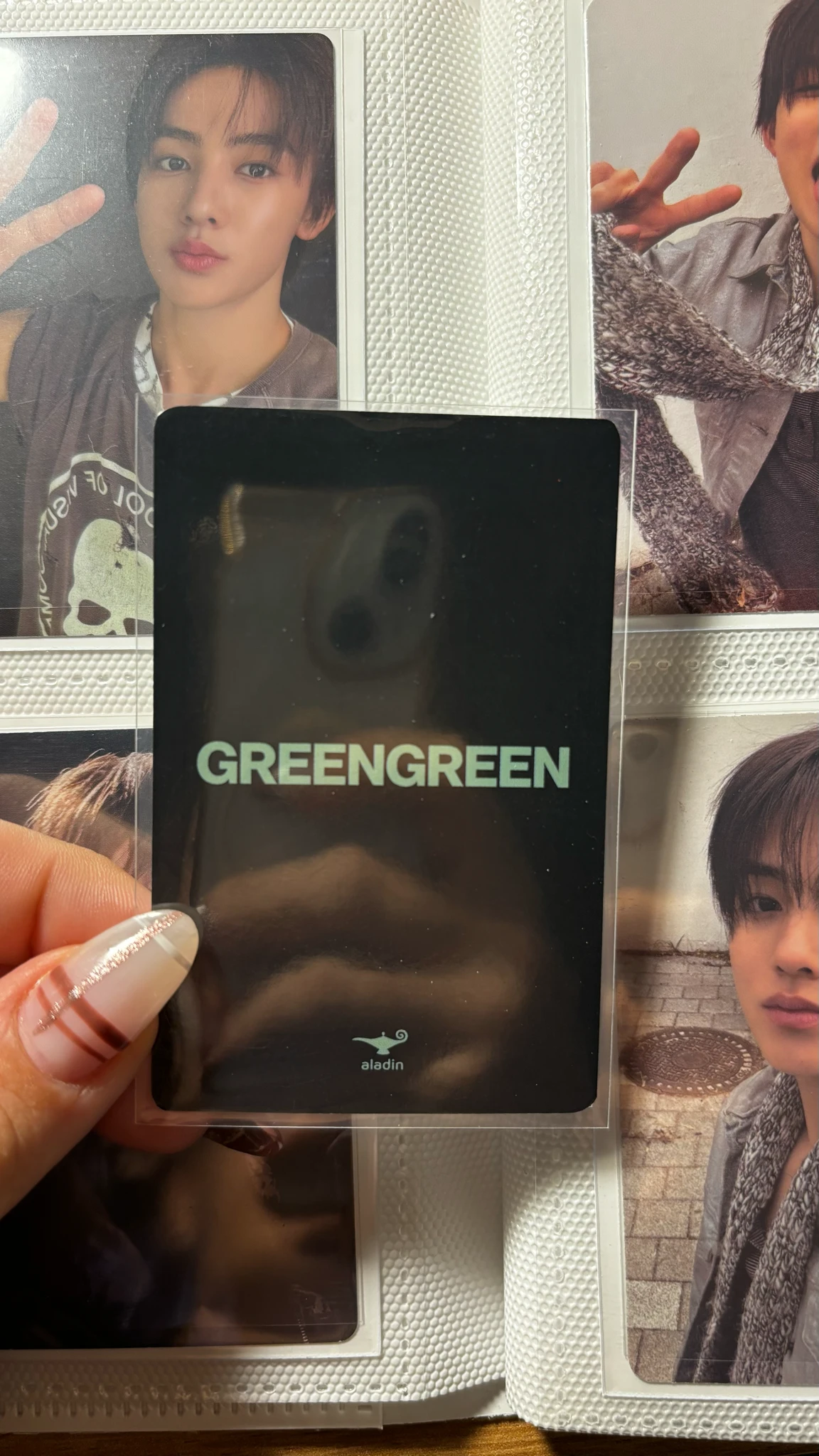 CORTIS Seonghyeon CORTIS - Seonghyeon - GREENGREEN Album aladin pob (pre-order benefit) listing photo 2