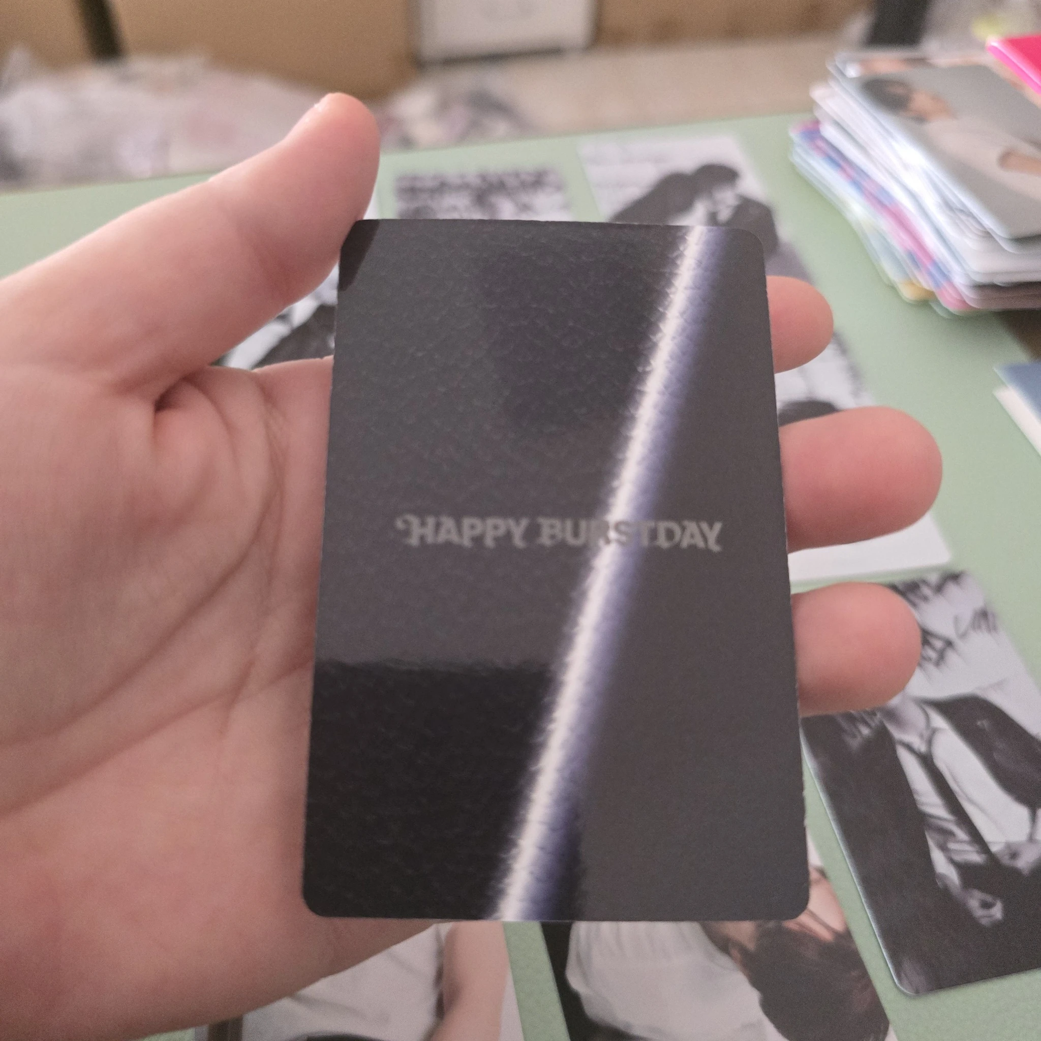 SEVENTEEN Wonwoo SEVENTEEN - Wonwoo - HAPPY BURSTDAY Album carat version photocard set listing photo 2