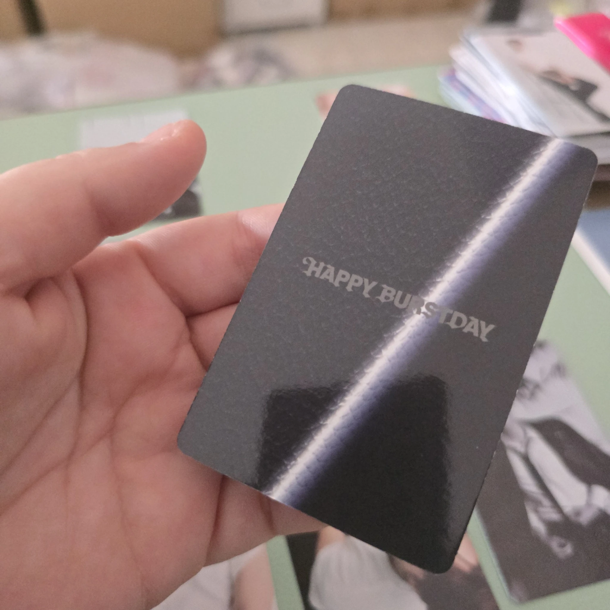 SEVENTEEN Wonwoo SEVENTEEN - Wonwoo - HAPPY BURSTDAY Album carat version photocard set listing photo 2
