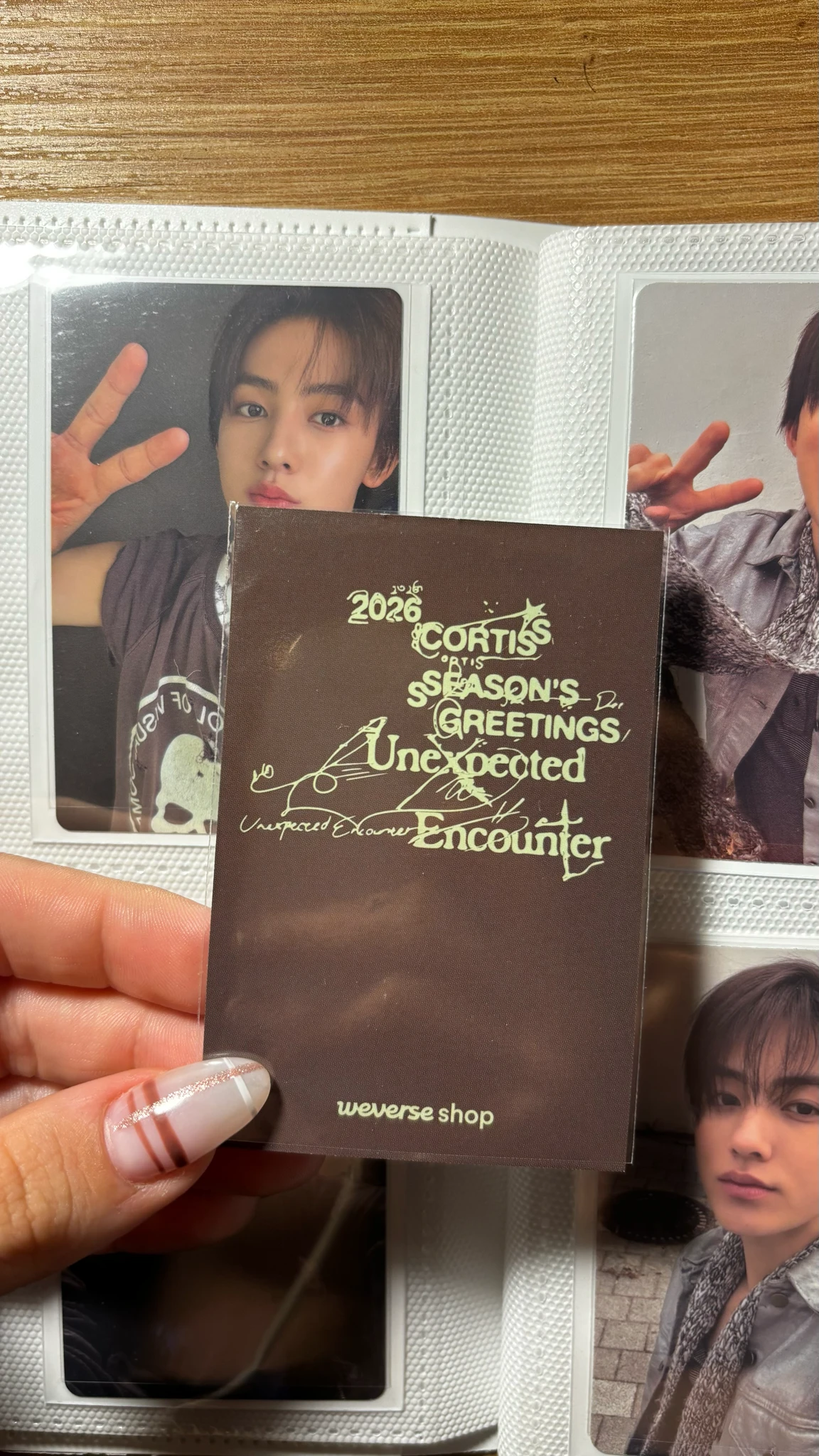CORTIS Seonghyeon CORTIS - Seonghyeon - SEASON'S GREETINGS 2026 Other season's greetings photo set pre-order benefit (pob) listing photo 2