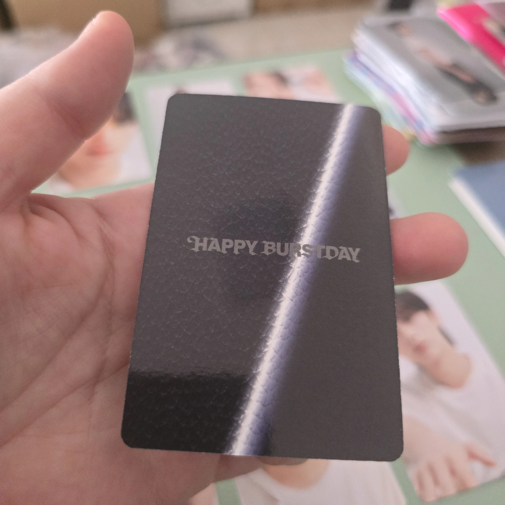 SEVENTEEN Wonwoo SEVENTEEN - Wonwoo - HAPPY BURSTDAY Album carat version photocard set listing photo 2