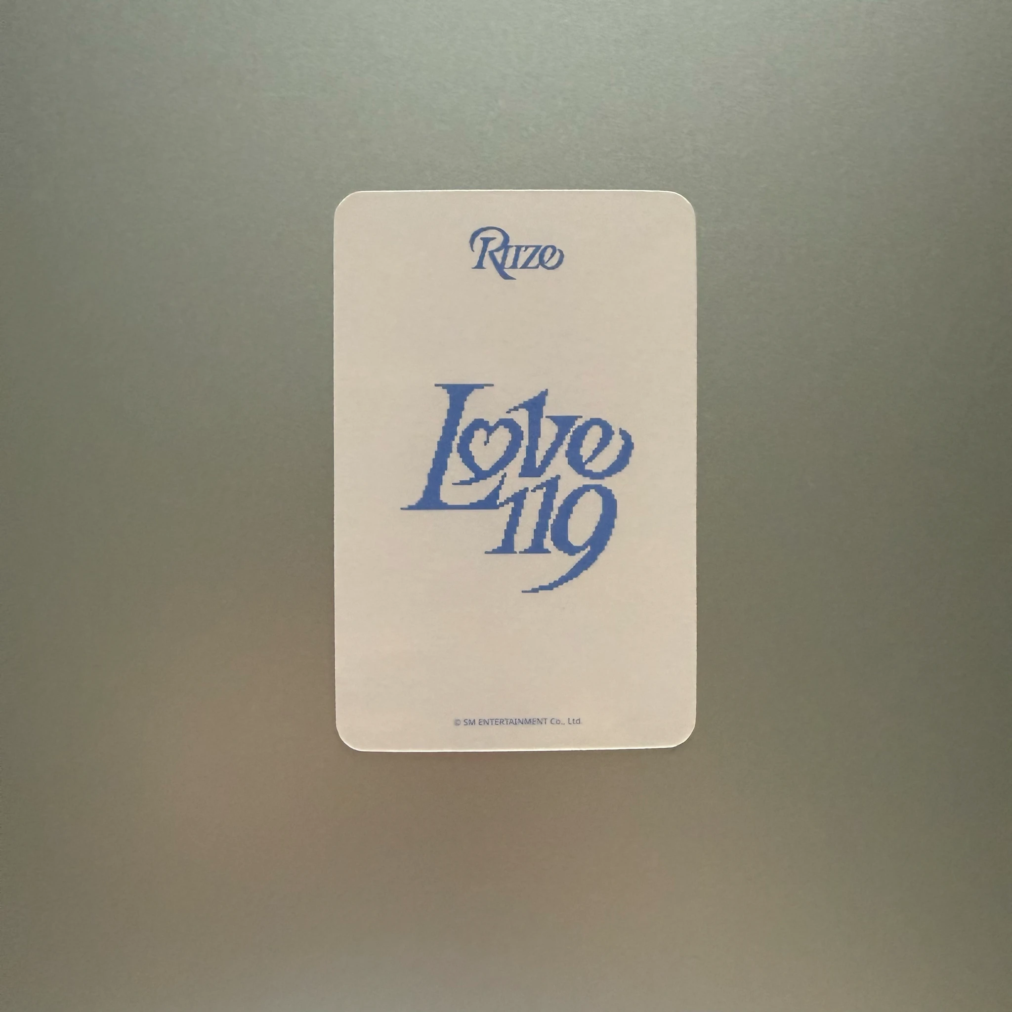 RIIZE Shotaro RIIZE - Shotaro - Love 119 Album soundwave lucky draw (LD) purchase benefit listing photo 2