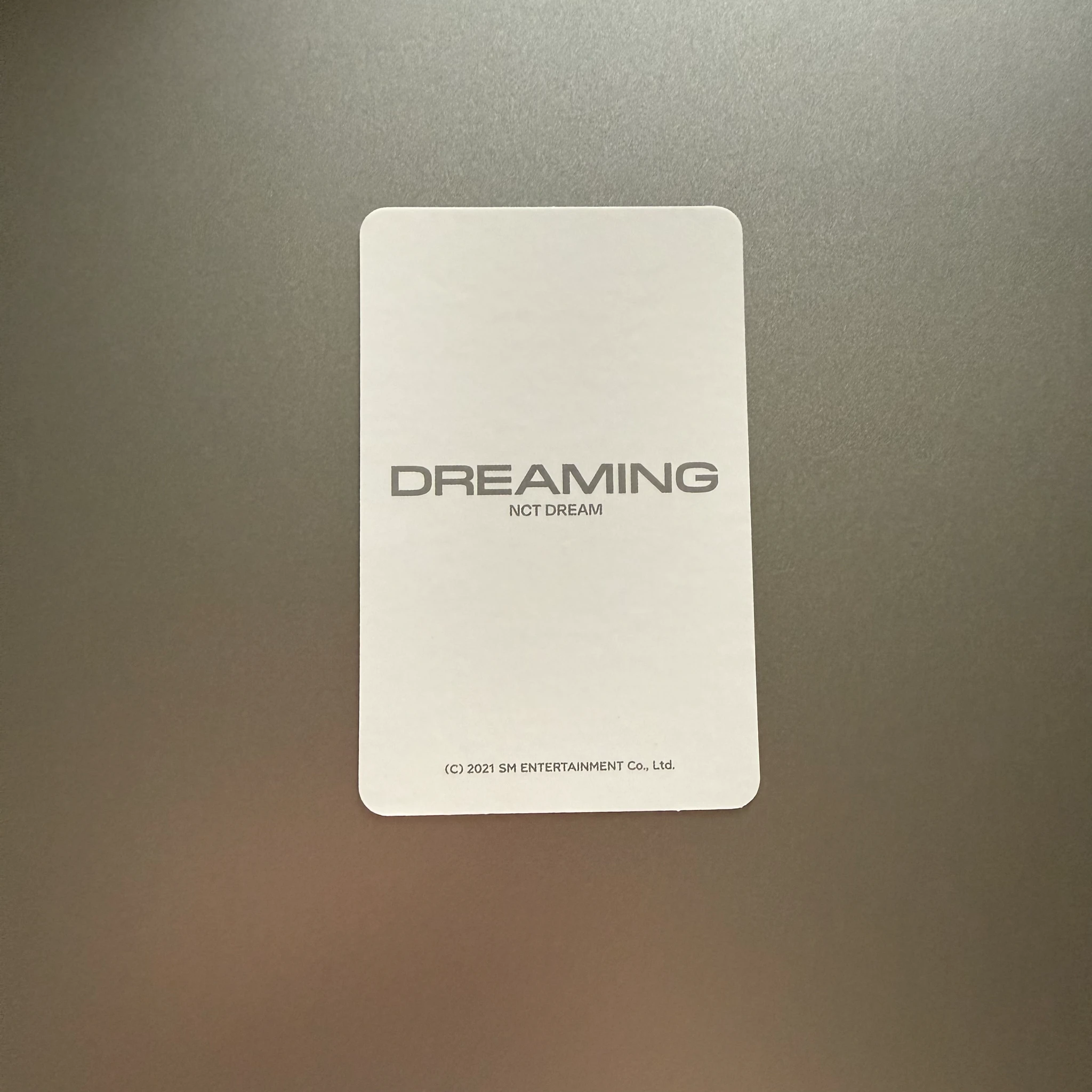 NCT Haechan NCT - Haechan - Universe MD Other dream version luggage sticker merch photocard dreaming version listing photo 2