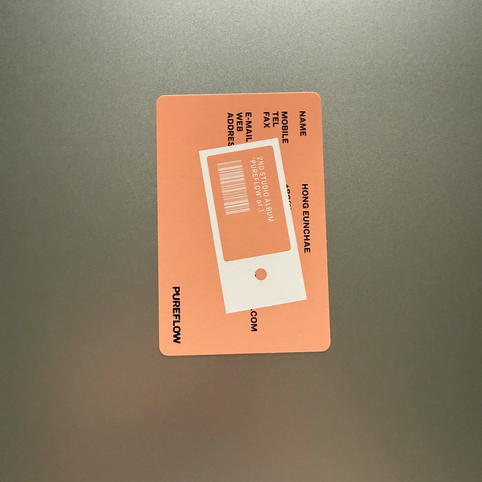 LE SSERAFIM Hong Eunchae LE SSERAFIM - Hong Eunchae - PUREFLOW pt.1 Album album photocard photocard set weverse album version B version listing photo 2