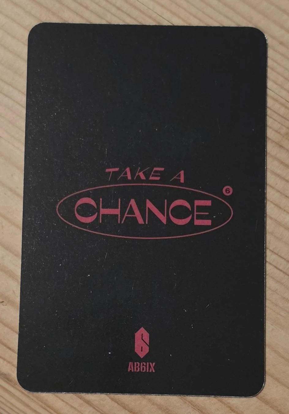 AB6IX Woojin AB6IX - Woojin - TAKE A CHANCE Album synnara video call (fancall) fansign listing photo 2