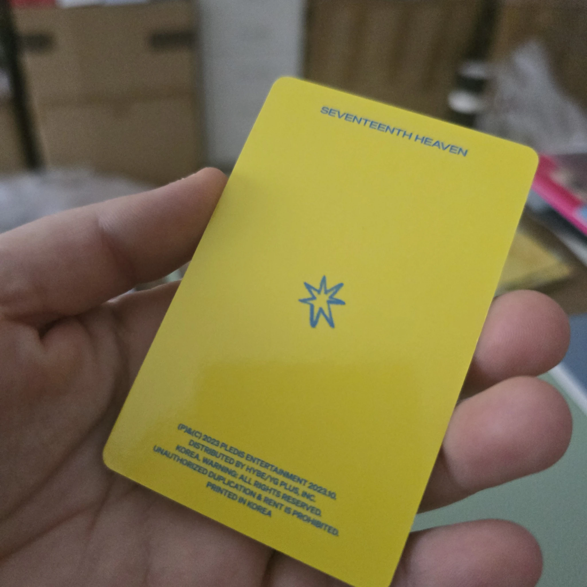 SEVENTEEN Jun SEVENTEEN - Jun - Seventeenth Heaven Album carat version photocard set listing photo 2