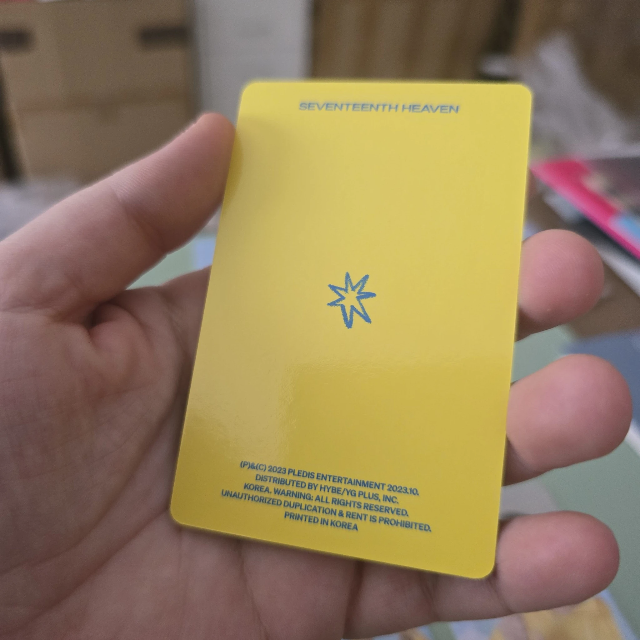 SEVENTEEN Jun SEVENTEEN - Jun - Seventeenth Heaven Album carat version photocard set listing photo 2