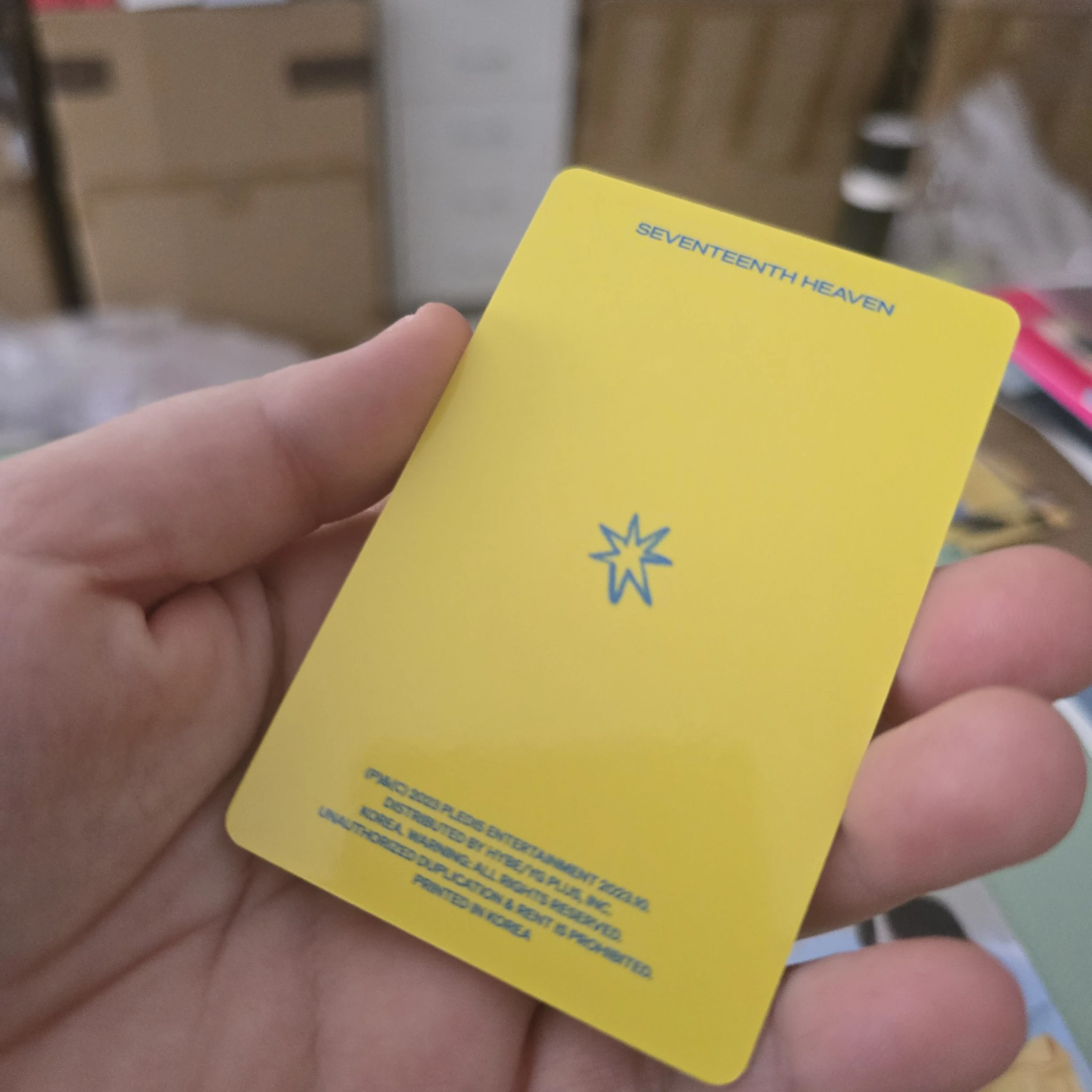 SEVENTEEN Jun SEVENTEEN - Jun - Seventeenth Heaven Album carat version photocard set listing photo 2