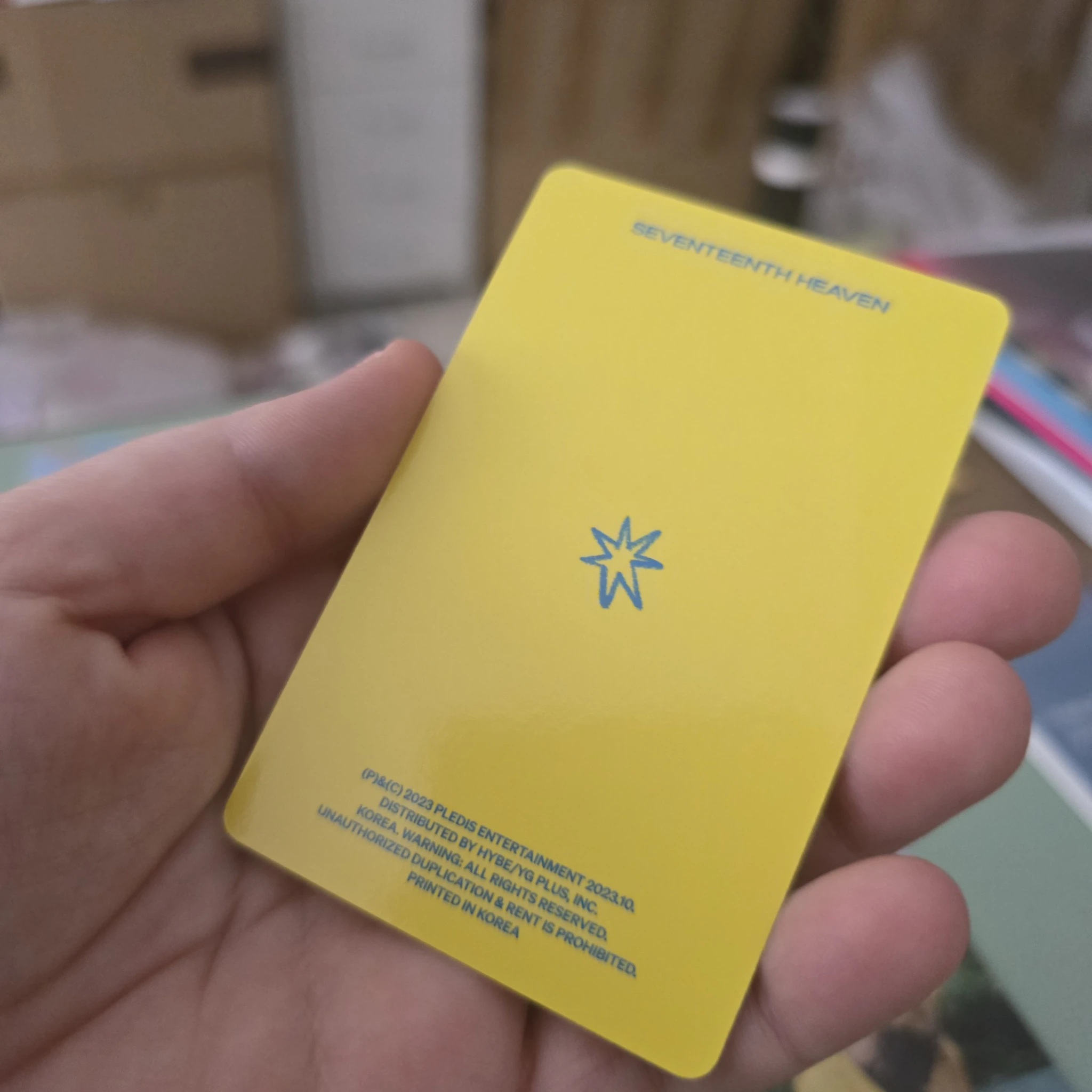 SEVENTEEN Jun SEVENTEEN - Jun - Seventeenth Heaven Album carat version photocard set listing photo 2