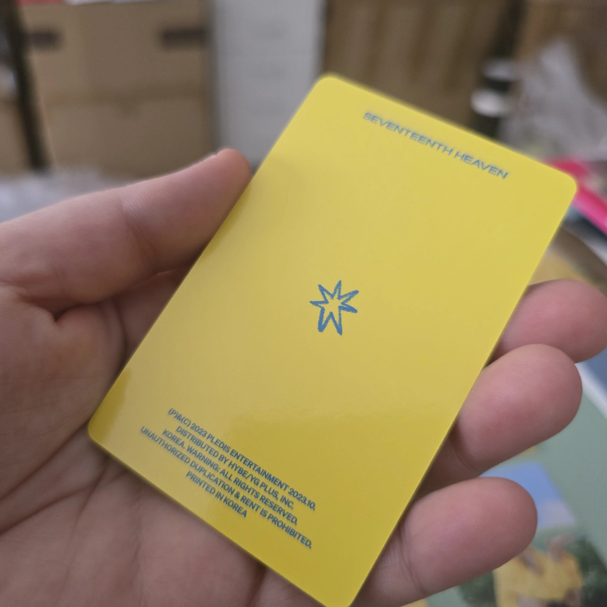 SEVENTEEN Jun SEVENTEEN - Jun - Seventeenth Heaven Album carat version photocard set listing photo 2