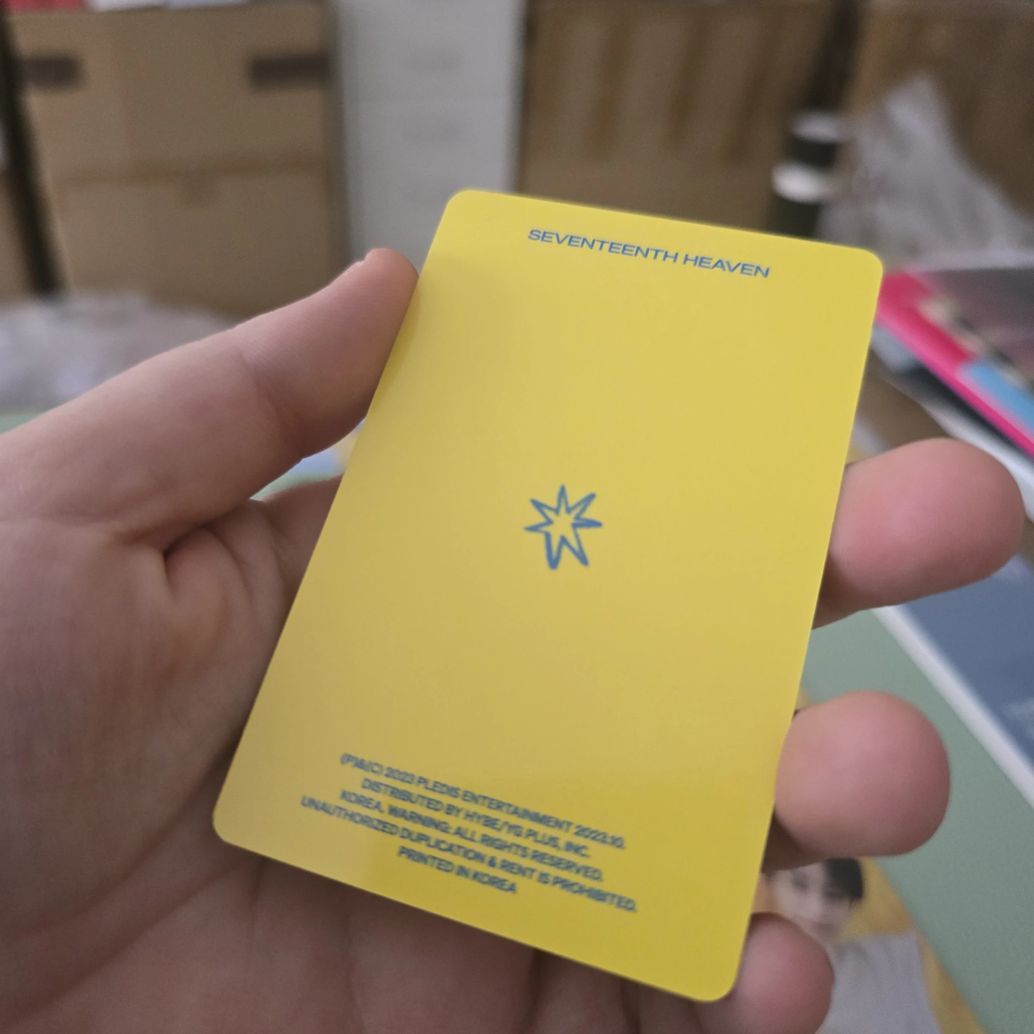 SEVENTEEN Jun SEVENTEEN - Jun - Seventeenth Heaven Album carat version photocard set listing photo 2