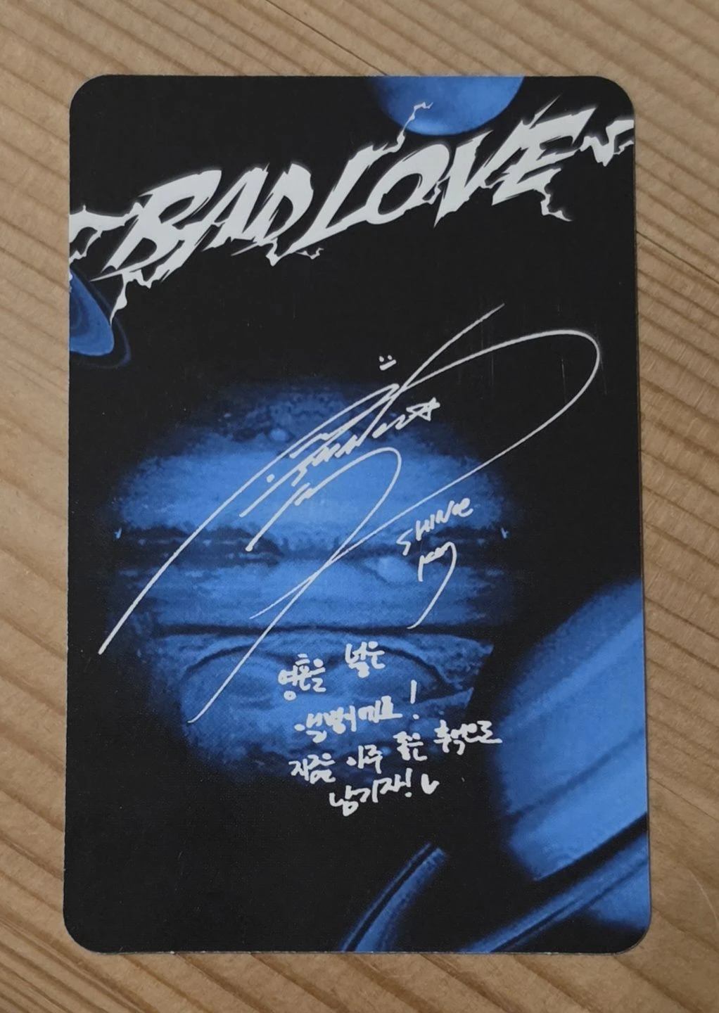 Key Key Key - Key - BAD LOVE - The 1st Mini Album Album album photocard booklet version listing photo 2