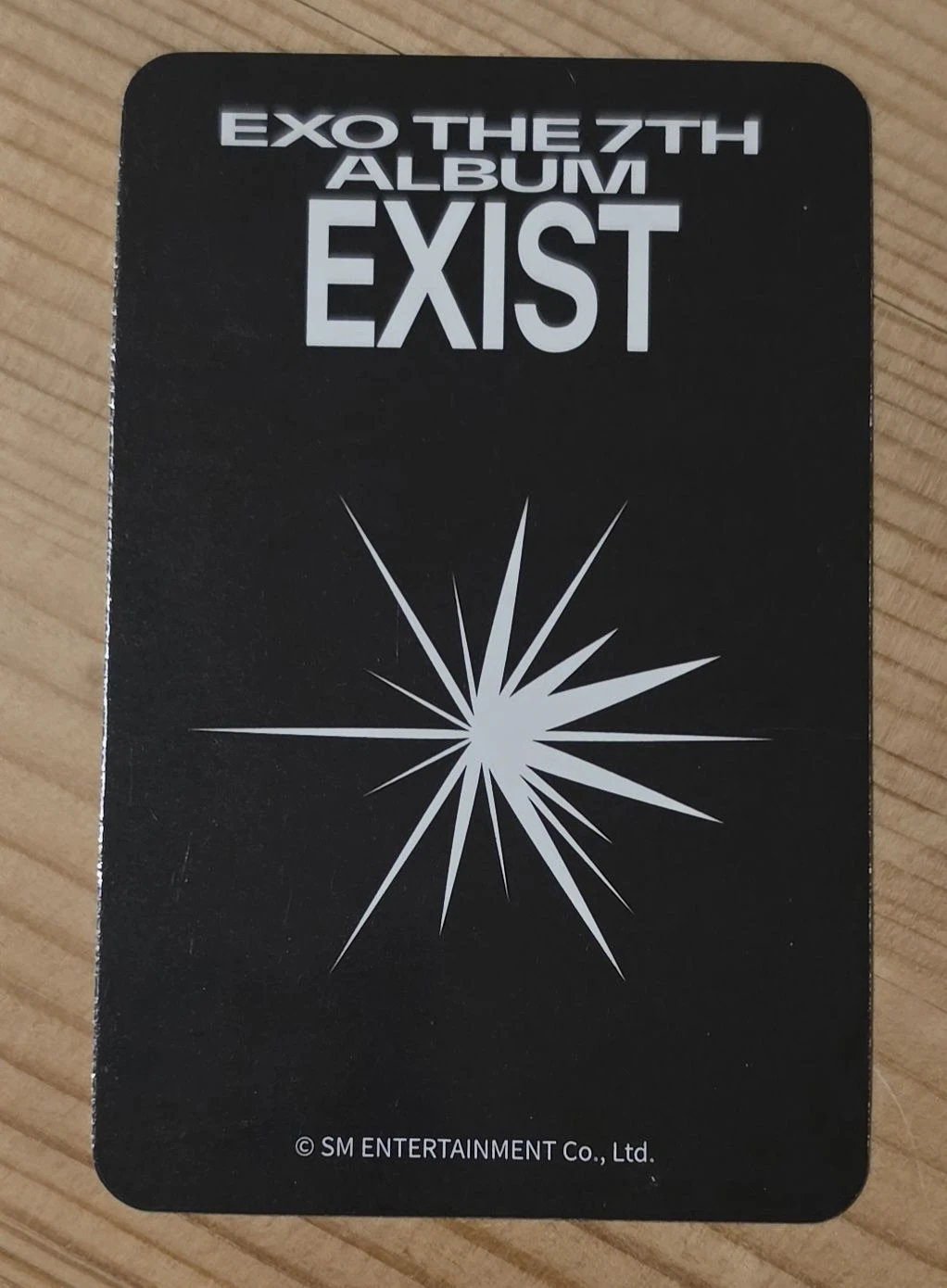 EXO Xiumin EXO - Xiumin - EXIST Album pob (pre-order benefit) kpopmerch listing photo 2