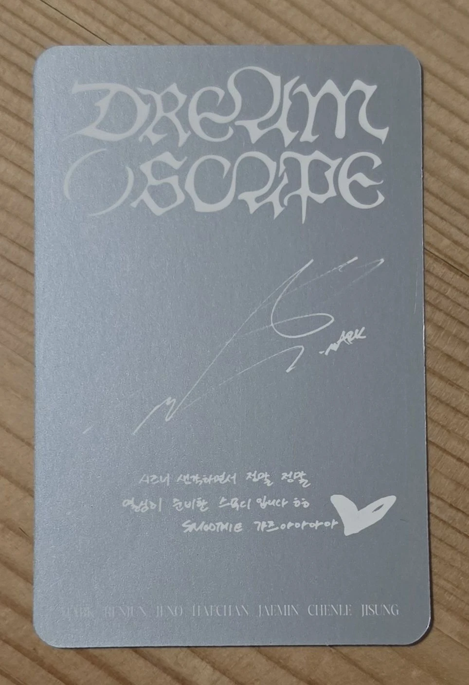 NCT DREAM Mark NCT DREAM - Mark - Dream()scape Album dreamini ver. listing photo 2