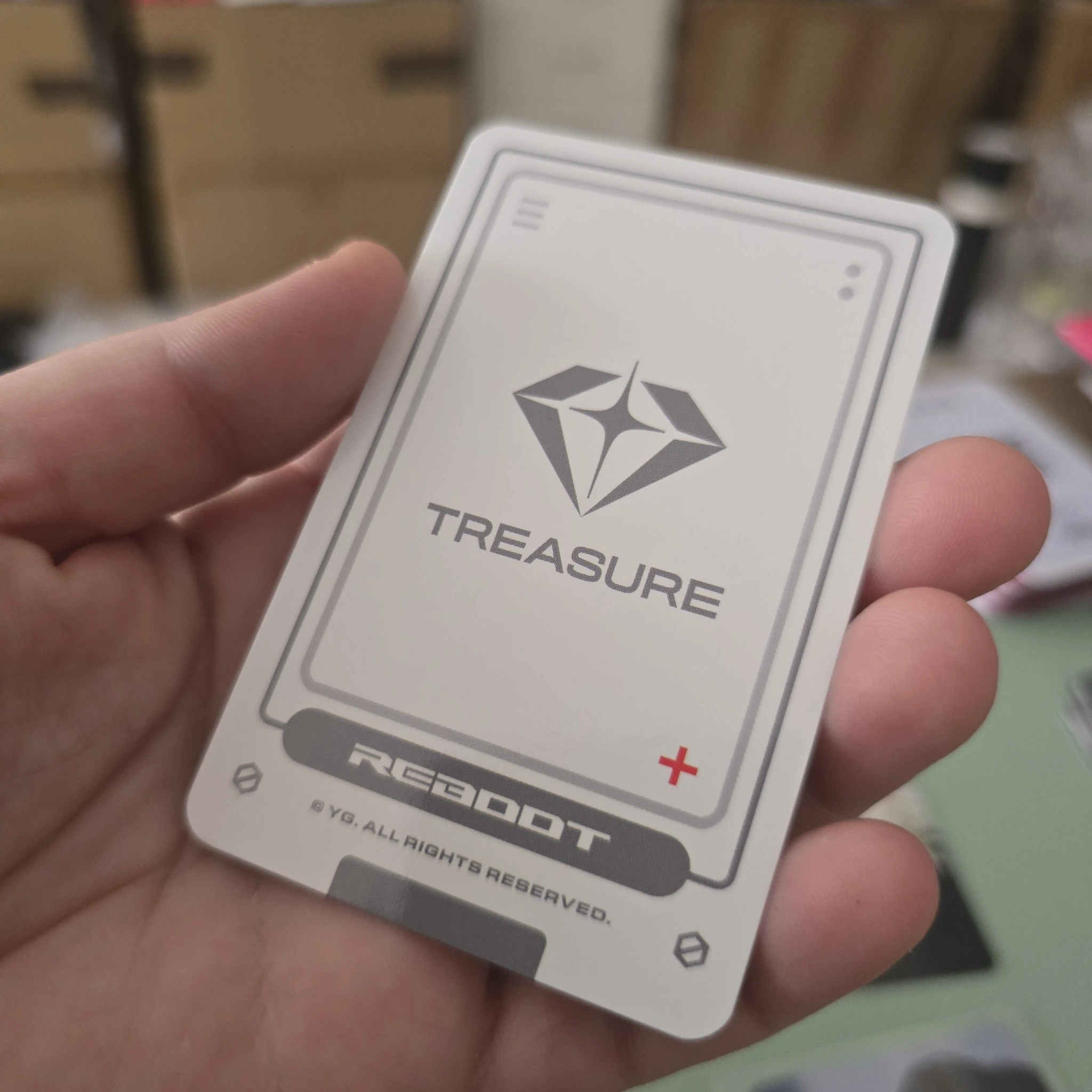 TREASURE So Junghwan TREASURE - So Junghwan - REBOOT Album trading card trading pack Pop up trading cards A version listing photo 2