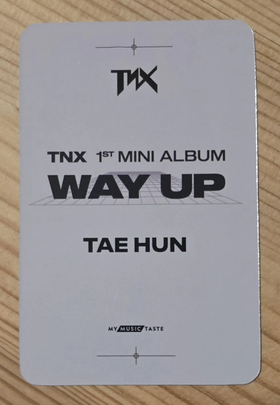 TNX Taehun TNX - Taehun - WAY UP  Album pob (pre-order benefit) mymusictaste (mmt) listing photo 2