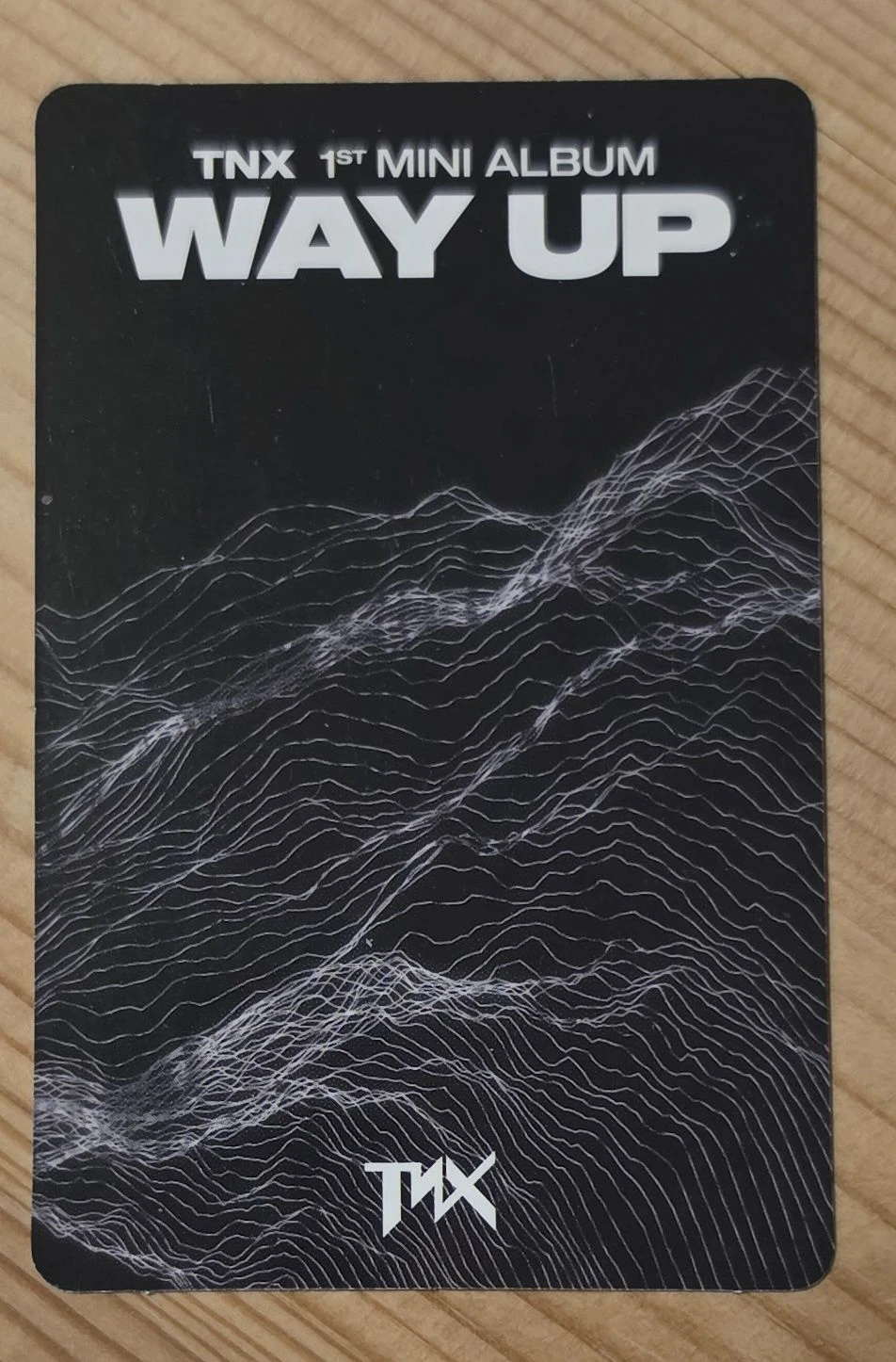 TNX Taehun TNX - Taehun - WAY UP  Album album photocard listing photo 2