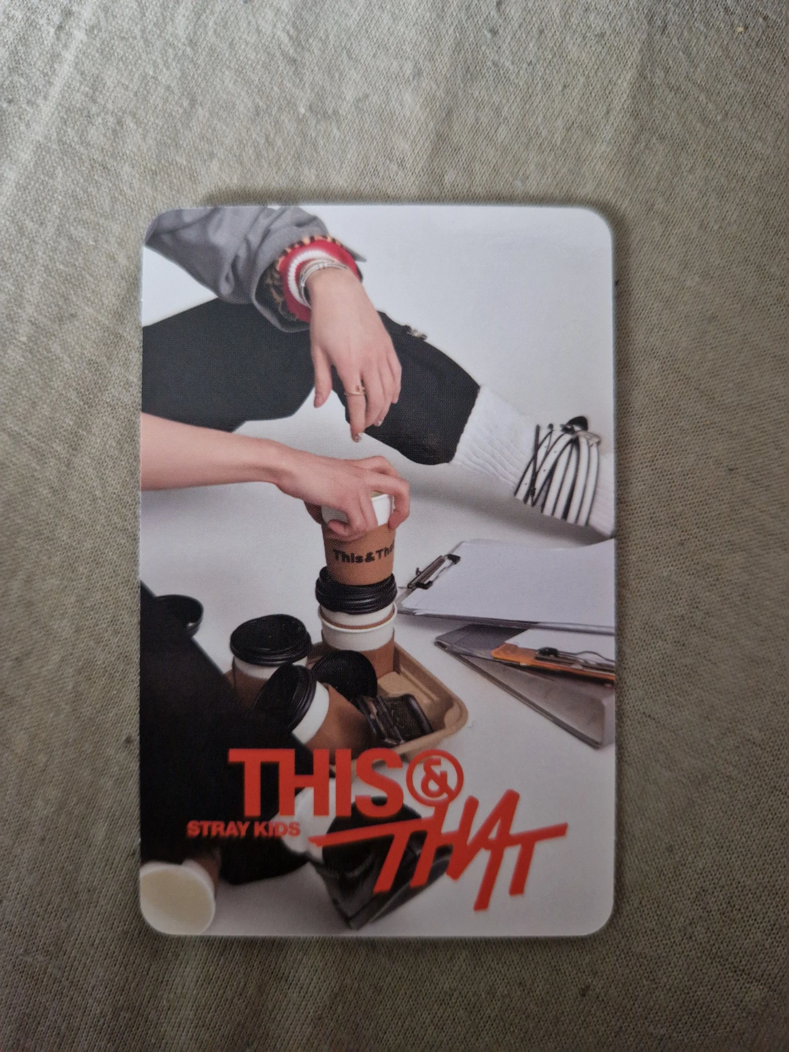 Stray Kids Hyunjin Stray Kids - Hyunjin - THIS & THAT Album & version album photocard listing photo 2