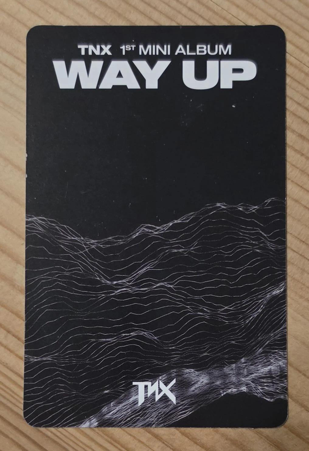 TNX Taehun TNX - Taehun - WAY UP  Album album photocard listing photo 2