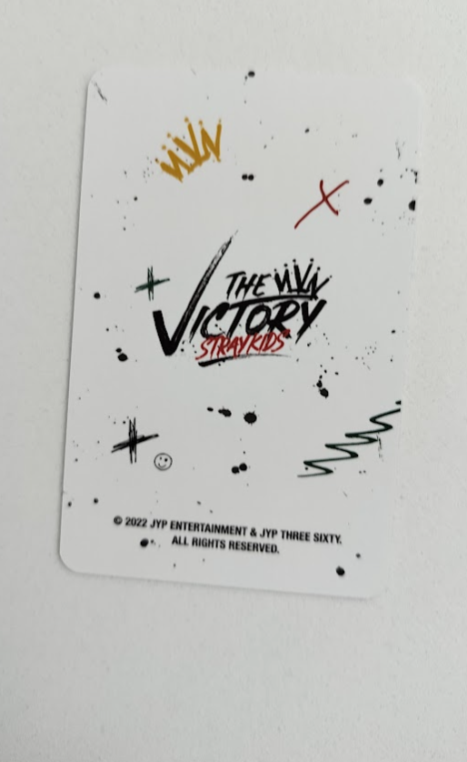 Stray Kids Changbin Stray Kids - Changbin - The Victory Pop-Up Store Event merch photocard listing photo 2
