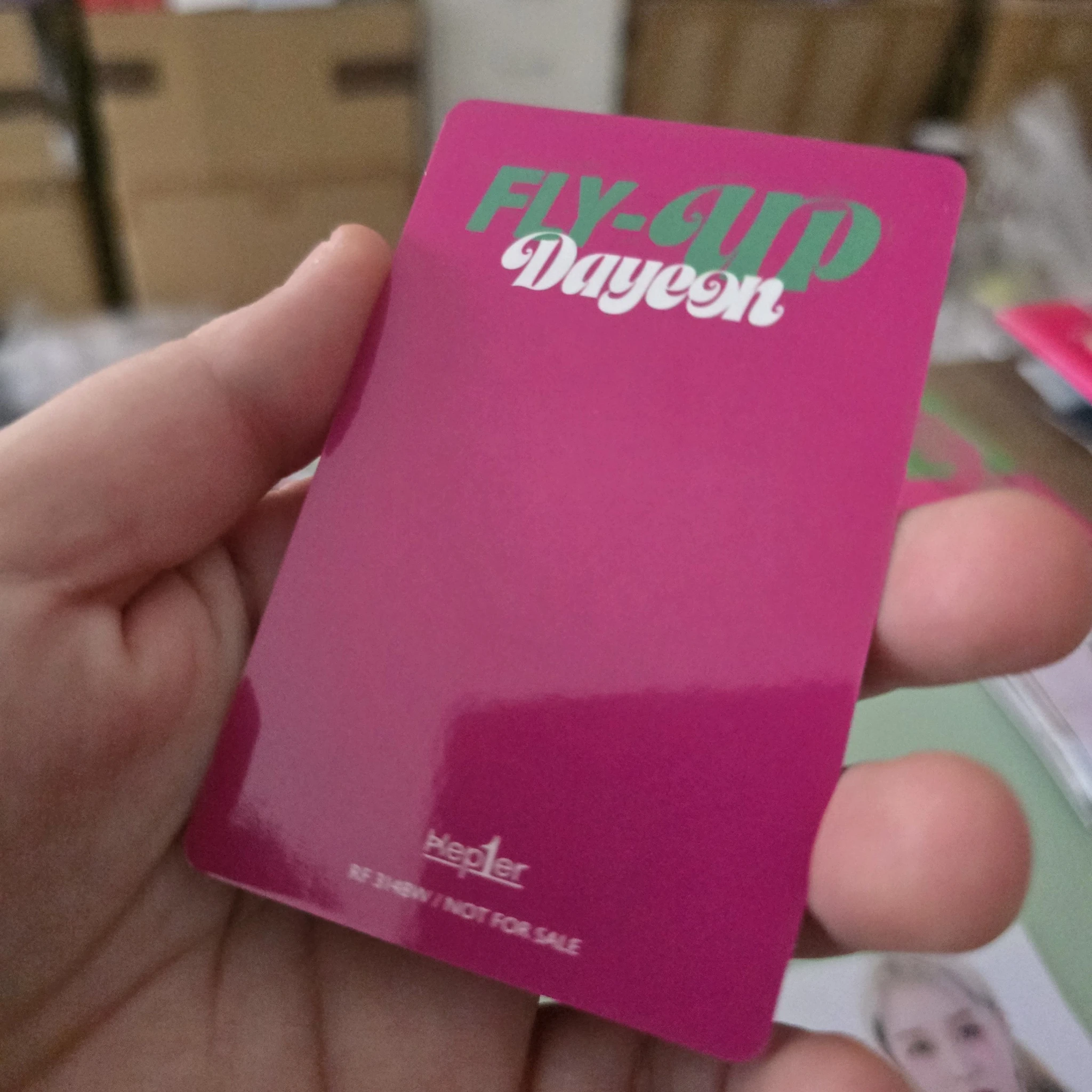 Kep1er Dayeon Kep1er - Dayeon - FLY-UP Album album photocard standard version listing photo 2