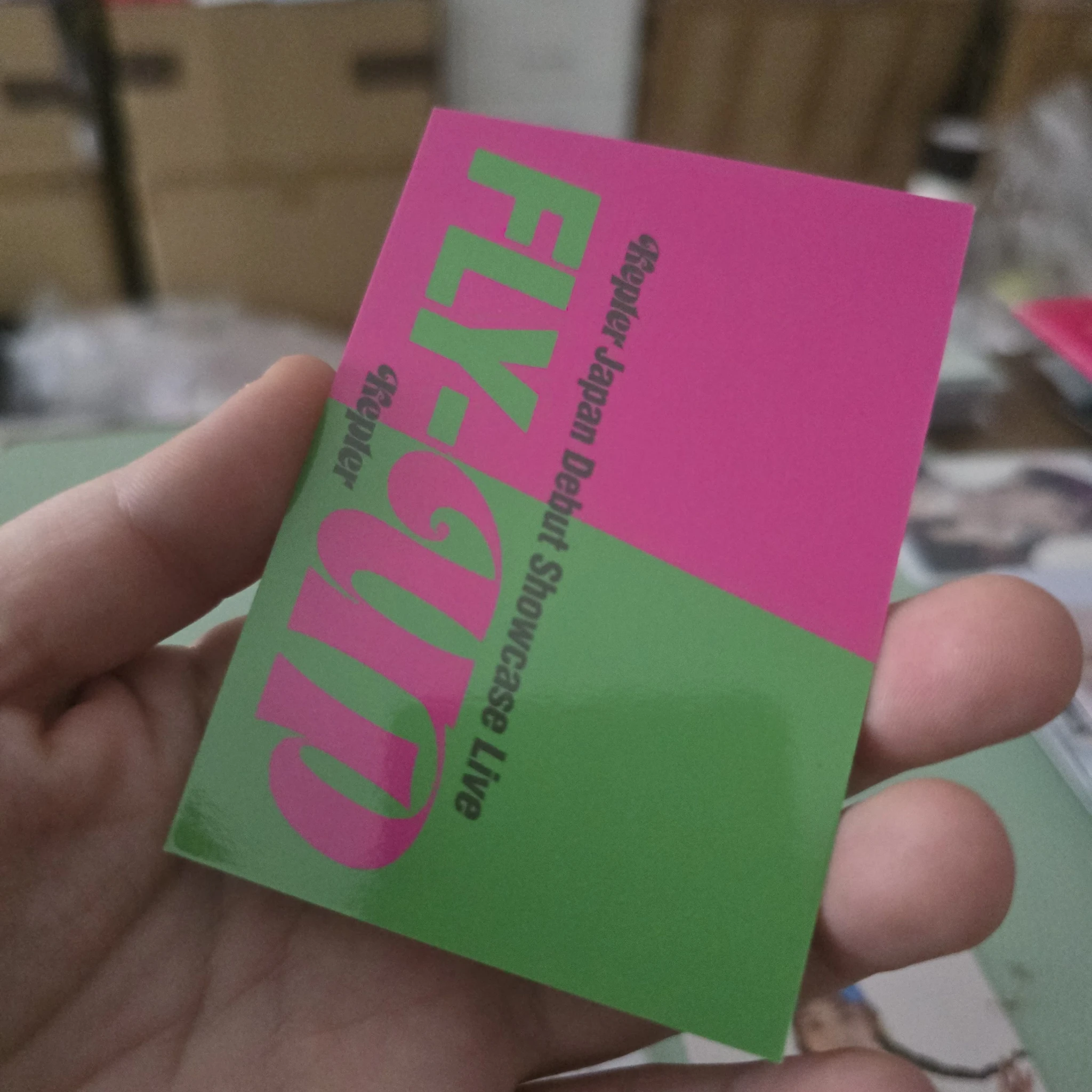 Kep1er Hikaru Kep1er - Hikaru - FLY-UP: Japan Debut Showcase Live Event trading card listing photo 2