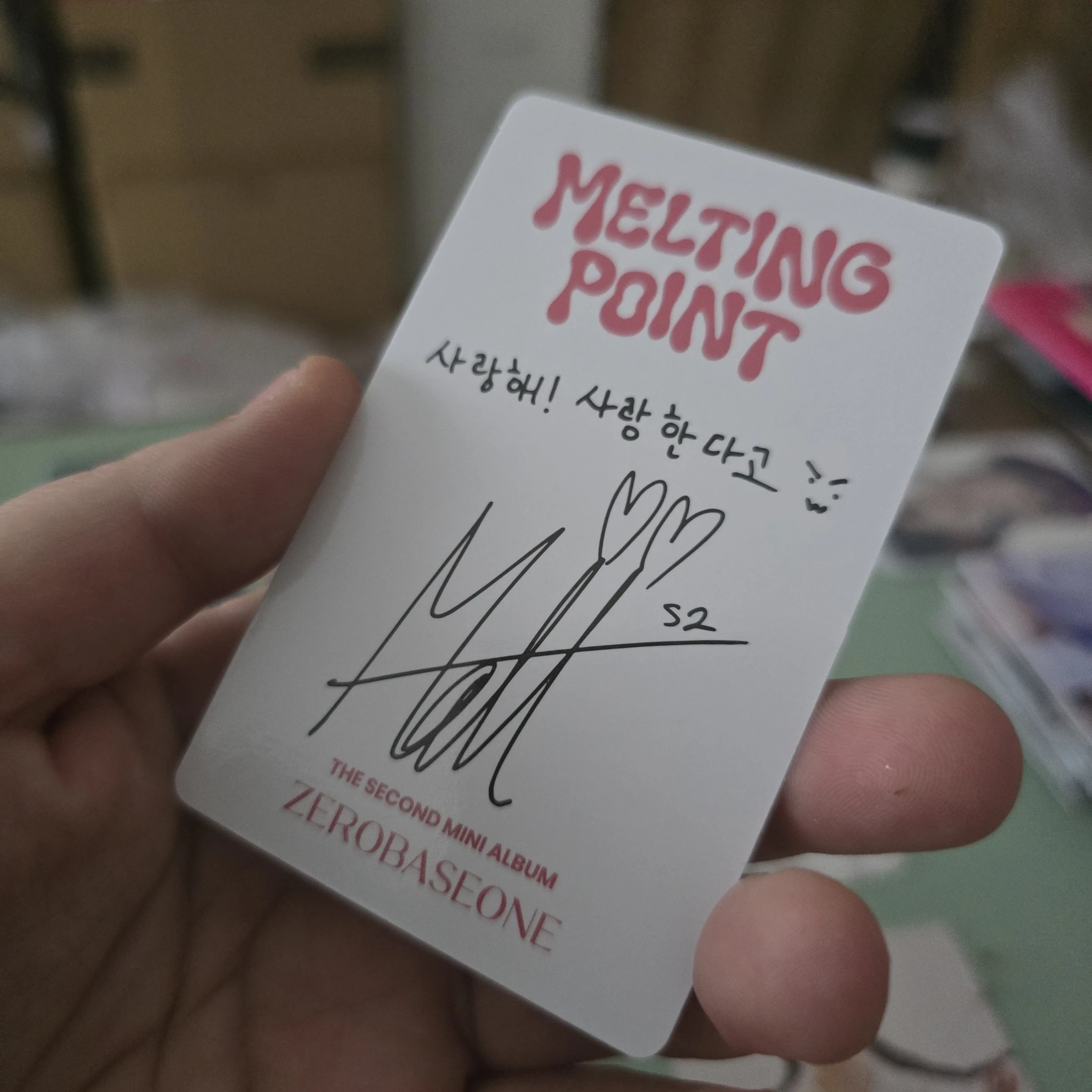ZEROBASEONE Matthew ZEROBASEONE - Matthew - Melting Point Album album photocard fairytale version B version listing photo 2