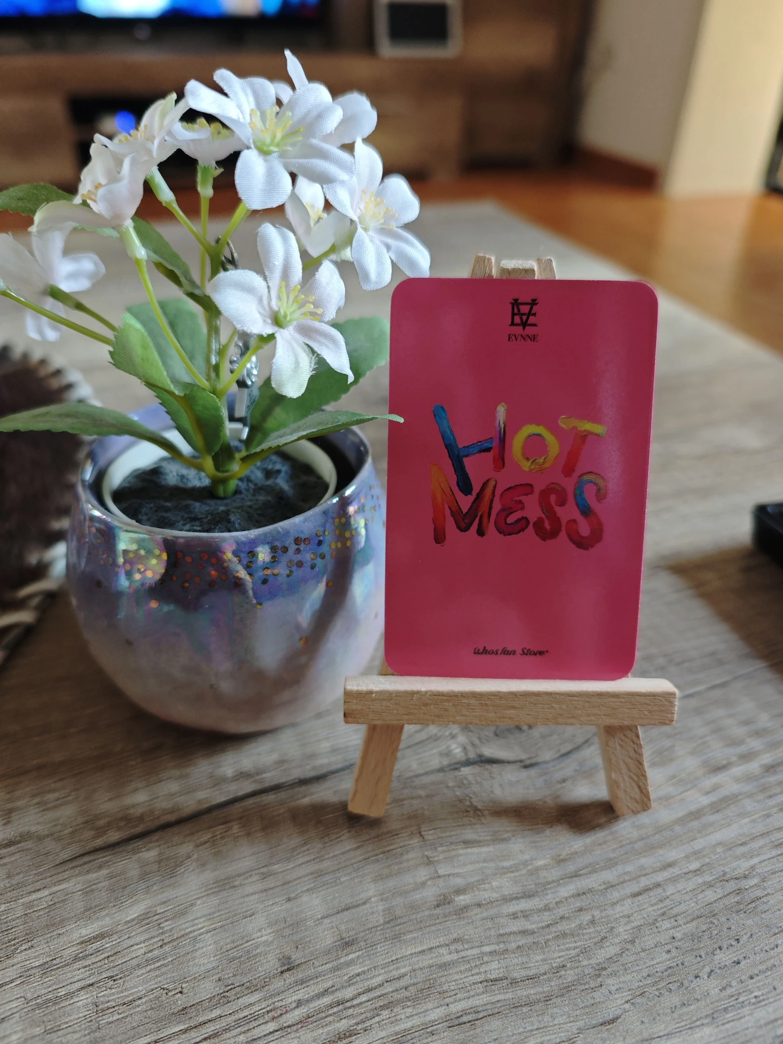 EVNNE Park Hanbin EVNNE - Park Hanbin - HOT MESS Album whosfan chocolate version listing photo 2
