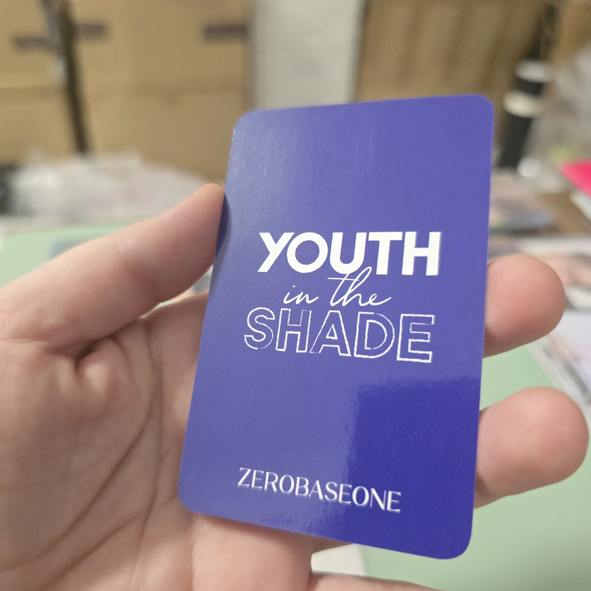 ZEROBASEONE Matthew ZEROBASEONE - Matthew - Youth in the Shade Album pob (pre-order benefit) ktown4u listing photo 2