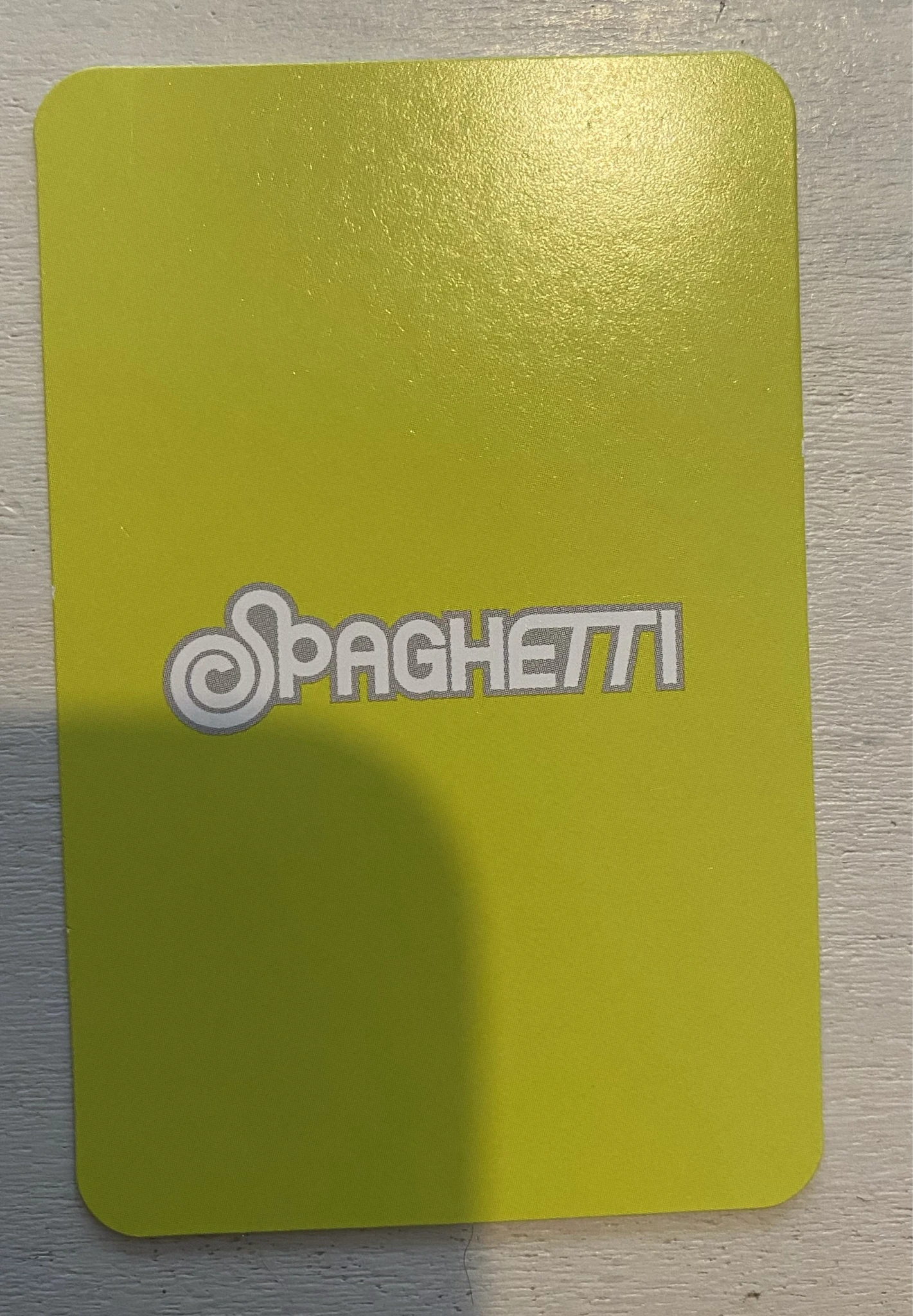 LE SSERAFIM LE SSERAFIM - SPAGHETTI Album vinyl version neon yellow version album photocard listing photo 2