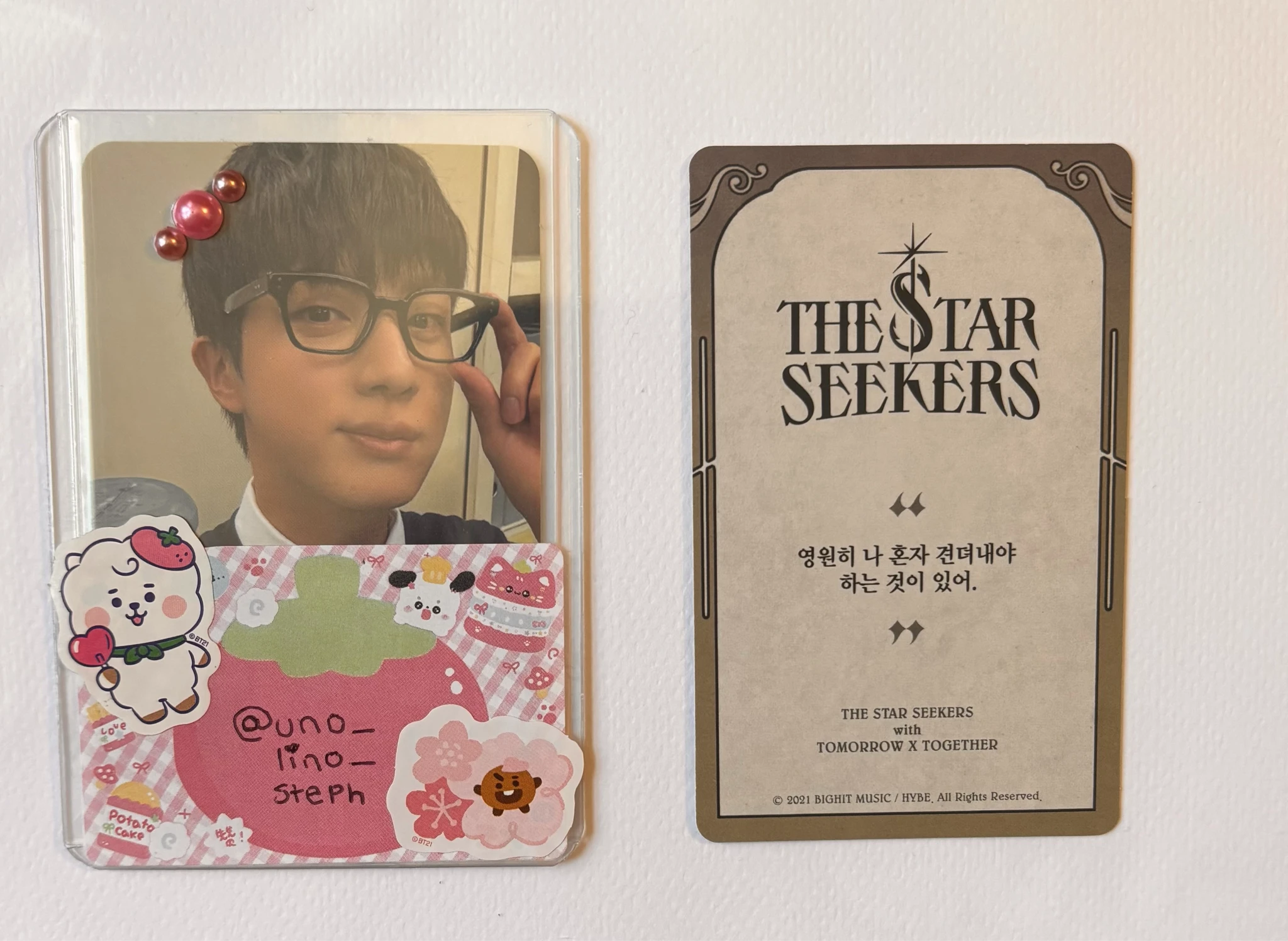 TOMORROW X TOGETHER Soobin TOMORROW X TOGETHER - Soobin - The Chaos Chapter: FREEZE Album album photocard os card listing photo 2