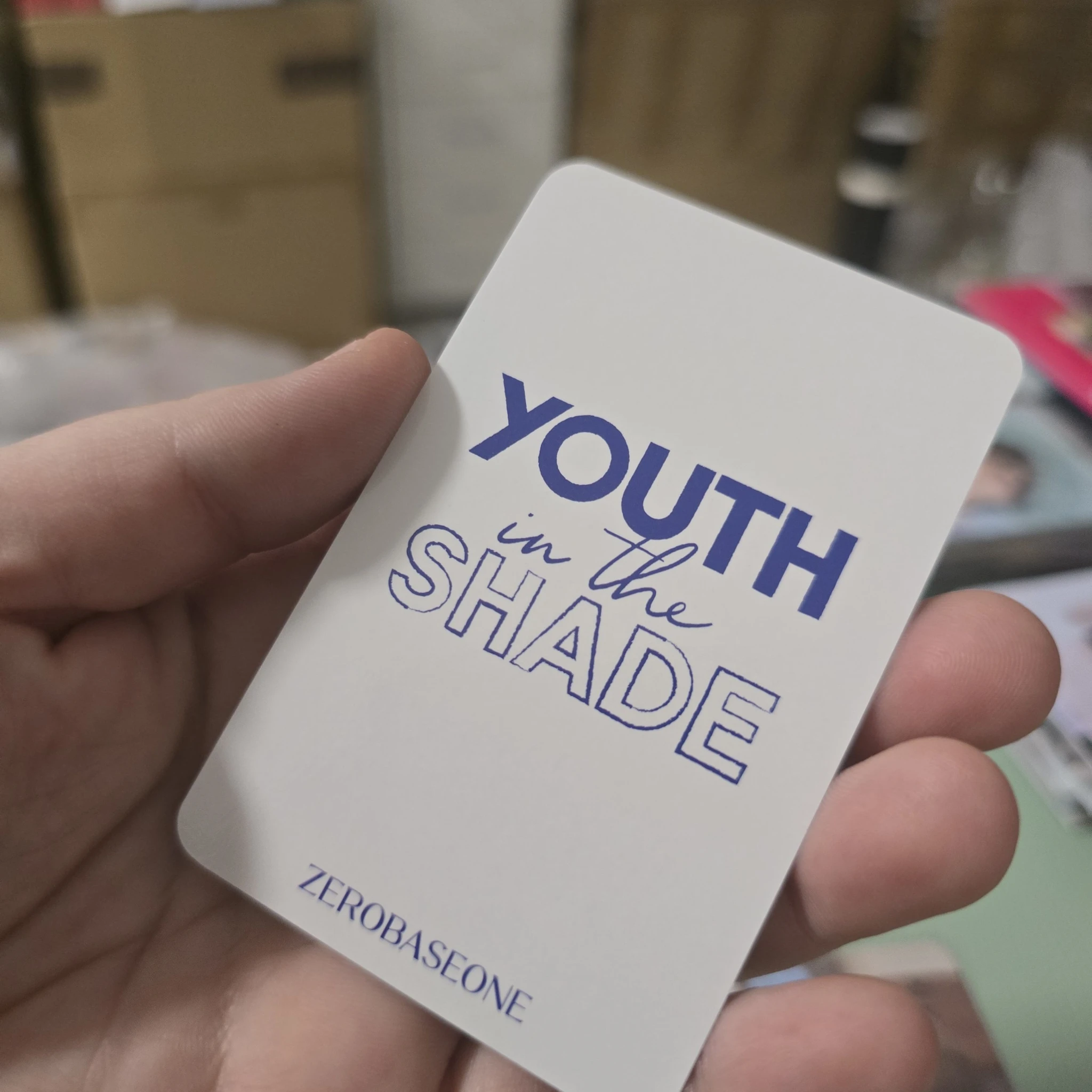 ZEROBASEONE Matthew ZEROBASEONE - Matthew - Youth in the Shade Album pob (pre-order benefit) everline listing photo 2