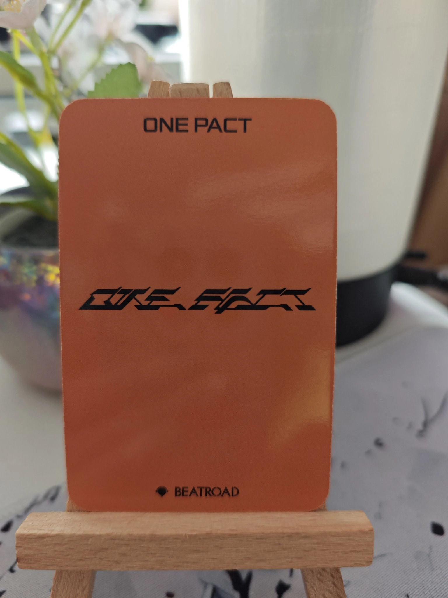 ONE PACT Jongwoo (Ze:U) ONE PACT - Jongwoo - ONE FACT Album pob (pre-order benefit) beatroad listing photo 2