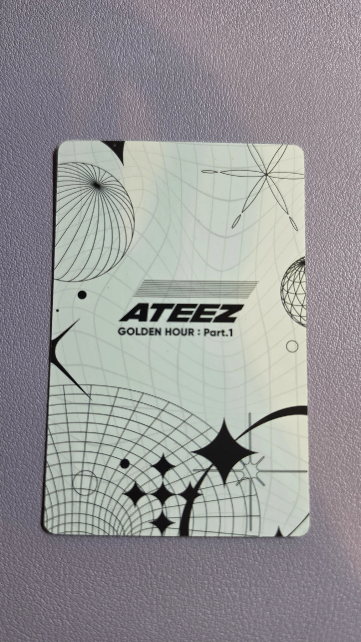 ATEEZ Seonghwa ATEEZ - Seonghwa - Golden Hour : Part.1 Album europe (EU) exclusive look up version listing photo 2