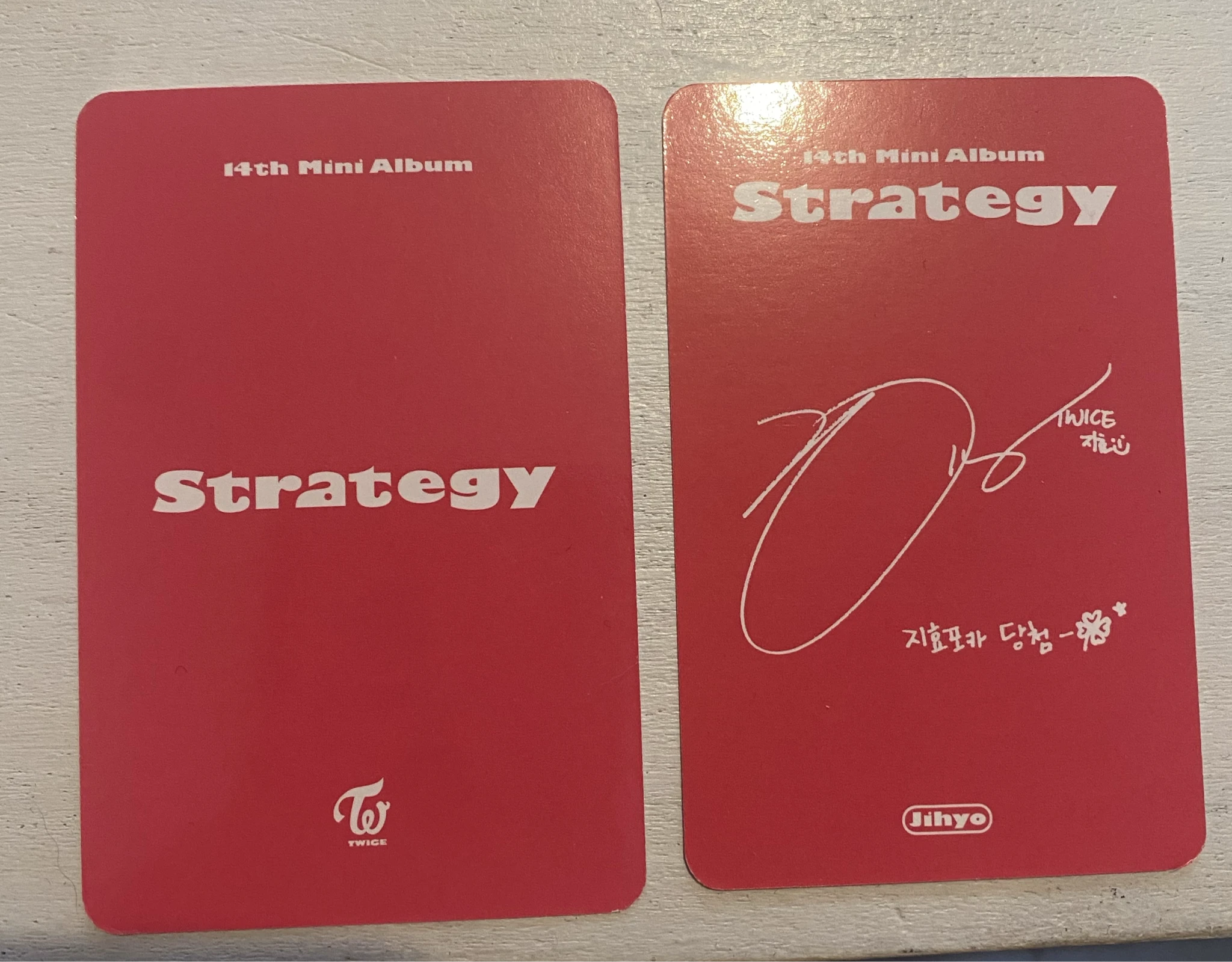 TWICE Jihyo TWICE-Jihyo-Album-strategy listing photo 2