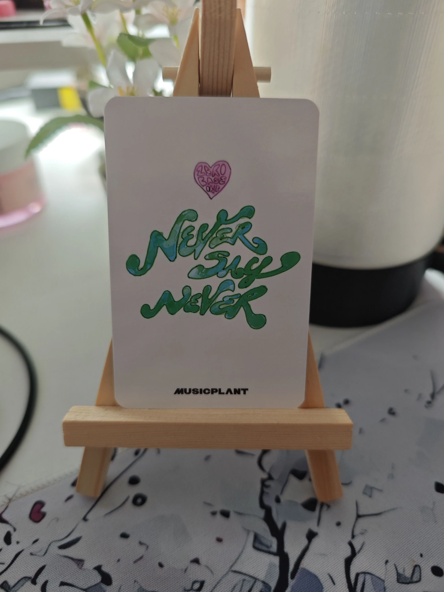 ZEROBASEONE Gunwook ZEROBASEONE - Gunwook - NEVER SAY NEVER Album musicplant (music plant) digipack version fansign listing photo 2