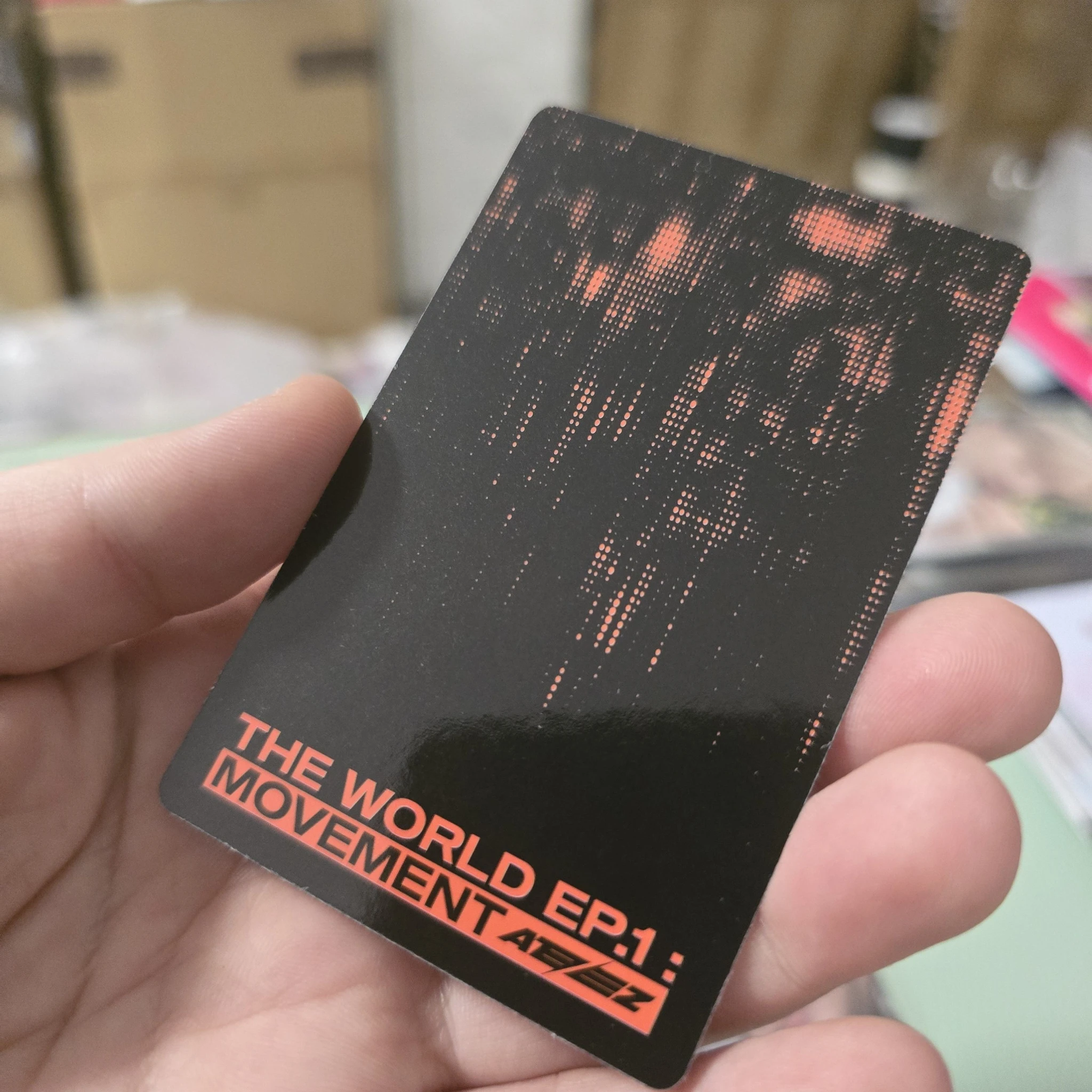 ATEEZ Jongho ATEEZ - Jongho - THE WORLD EP.1 : MOVEMENT Album album photocard digipack version listing photo 2
