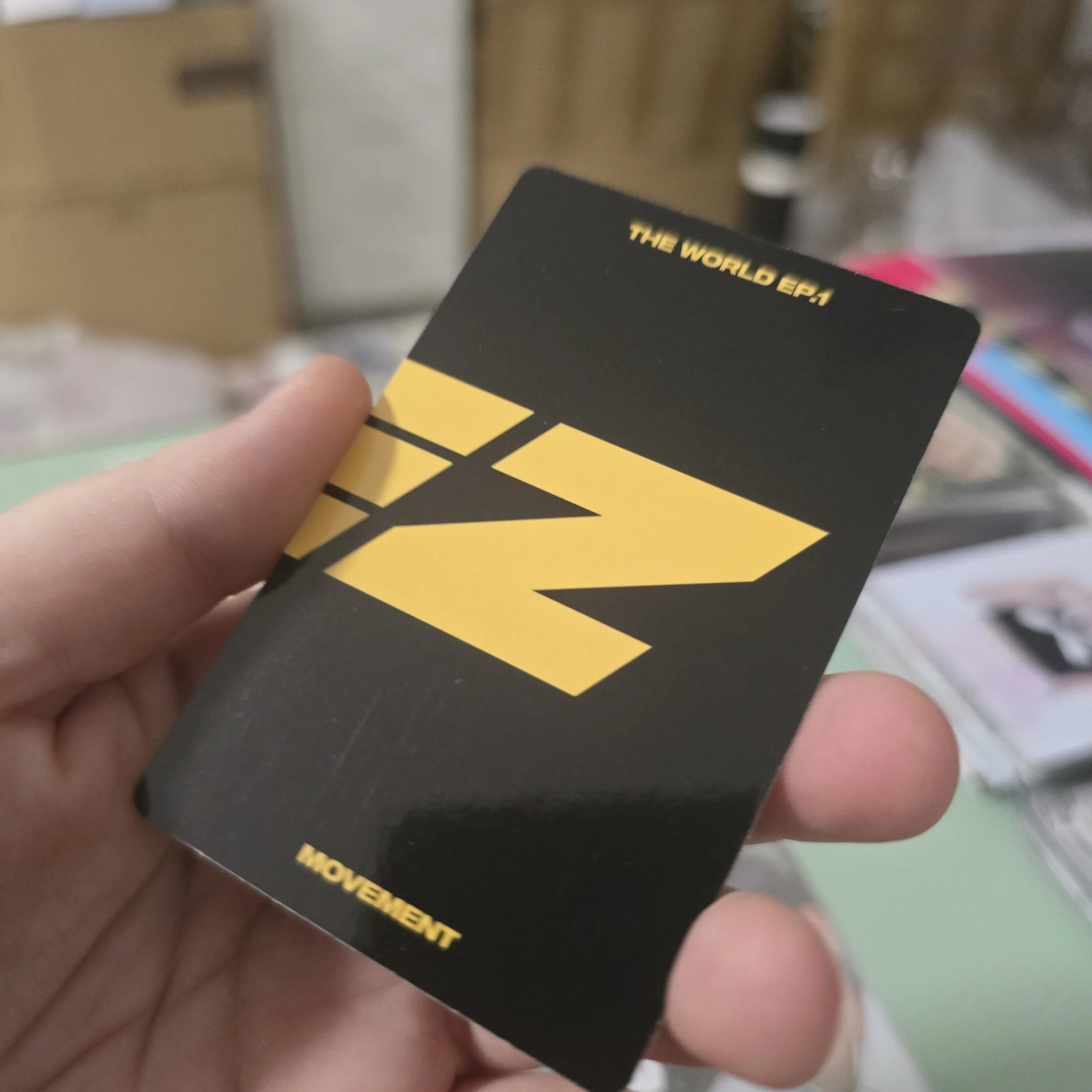 ATEEZ Jongho ATEEZ - Jongho - THE WORLD EP.1 : MOVEMENT Album album photocard diary version limited version listing photo 2