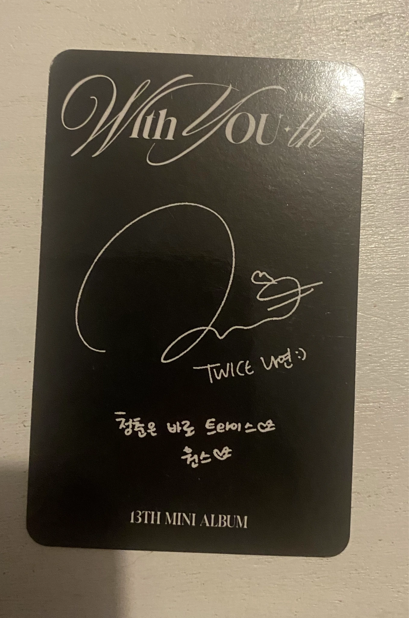 TWICE Nayeon TWICE-Nayeon-Album-with you-th listing photo 2