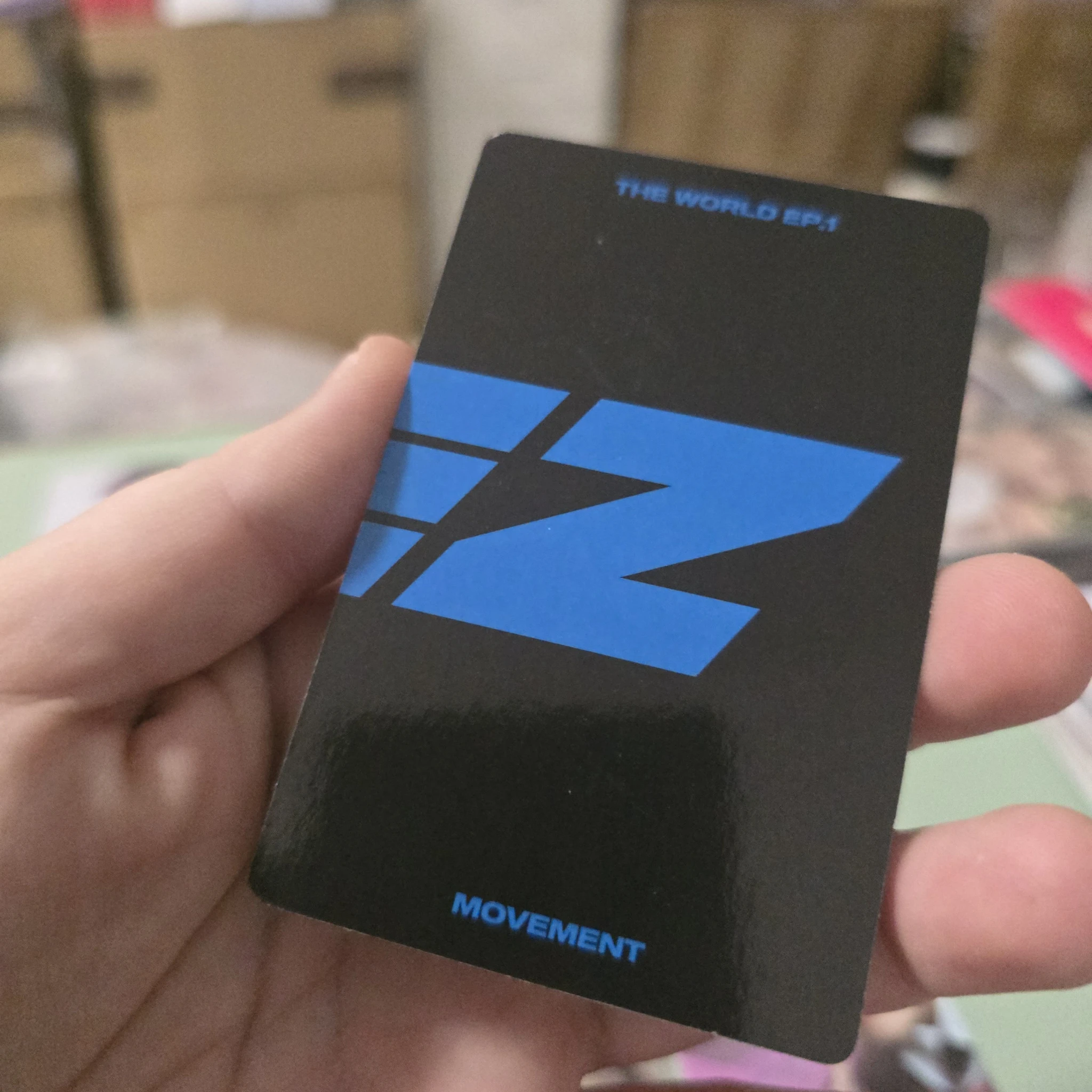 ATEEZ Jongho ATEEZ - Jongho - THE WORLD EP.1 : MOVEMENT Album album photocard A version limited version listing photo 2